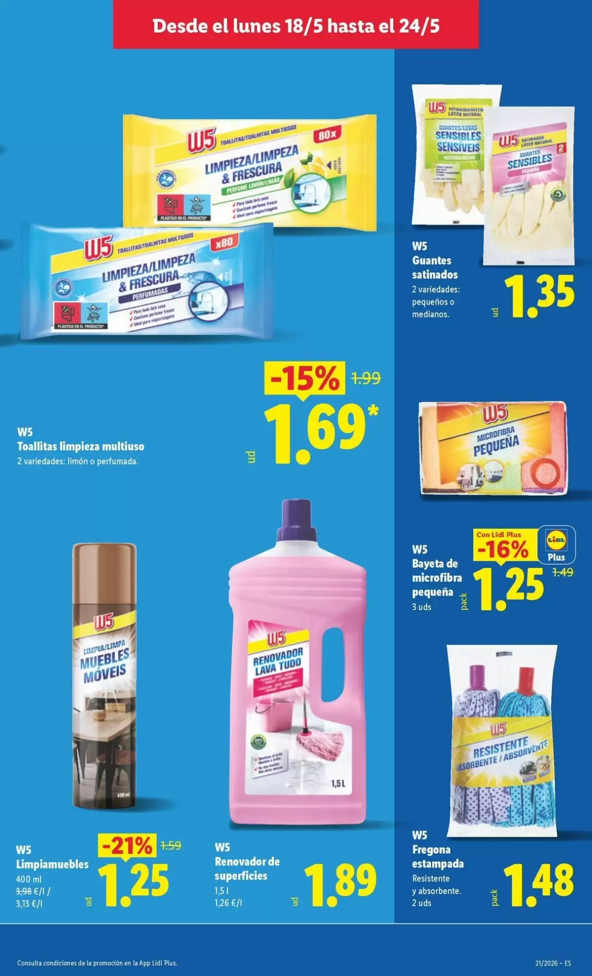 Folleto promocional de Lidl válido desde el 18/05/2026 - Página 23.