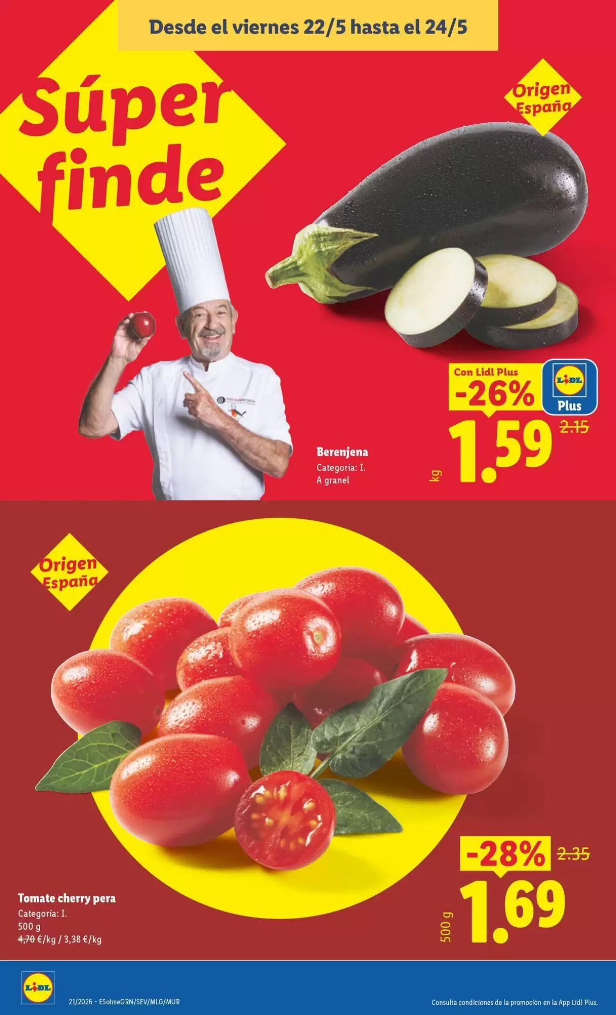 Folleto promocional de Lidl válido desde el 18/05/2026 - Página 24.