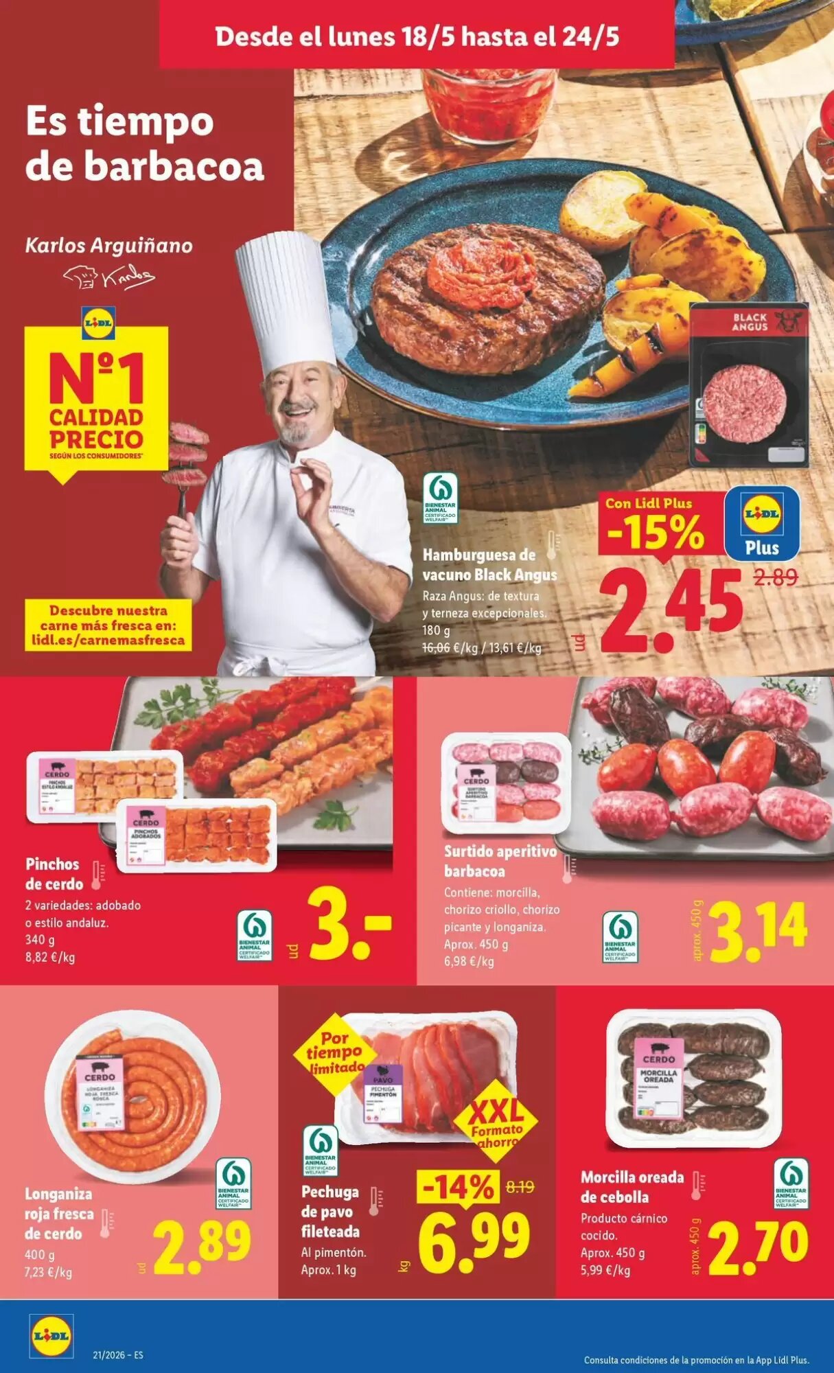Folleto promocional de Lidl válido desde el 18/05/2026 - Página 4.