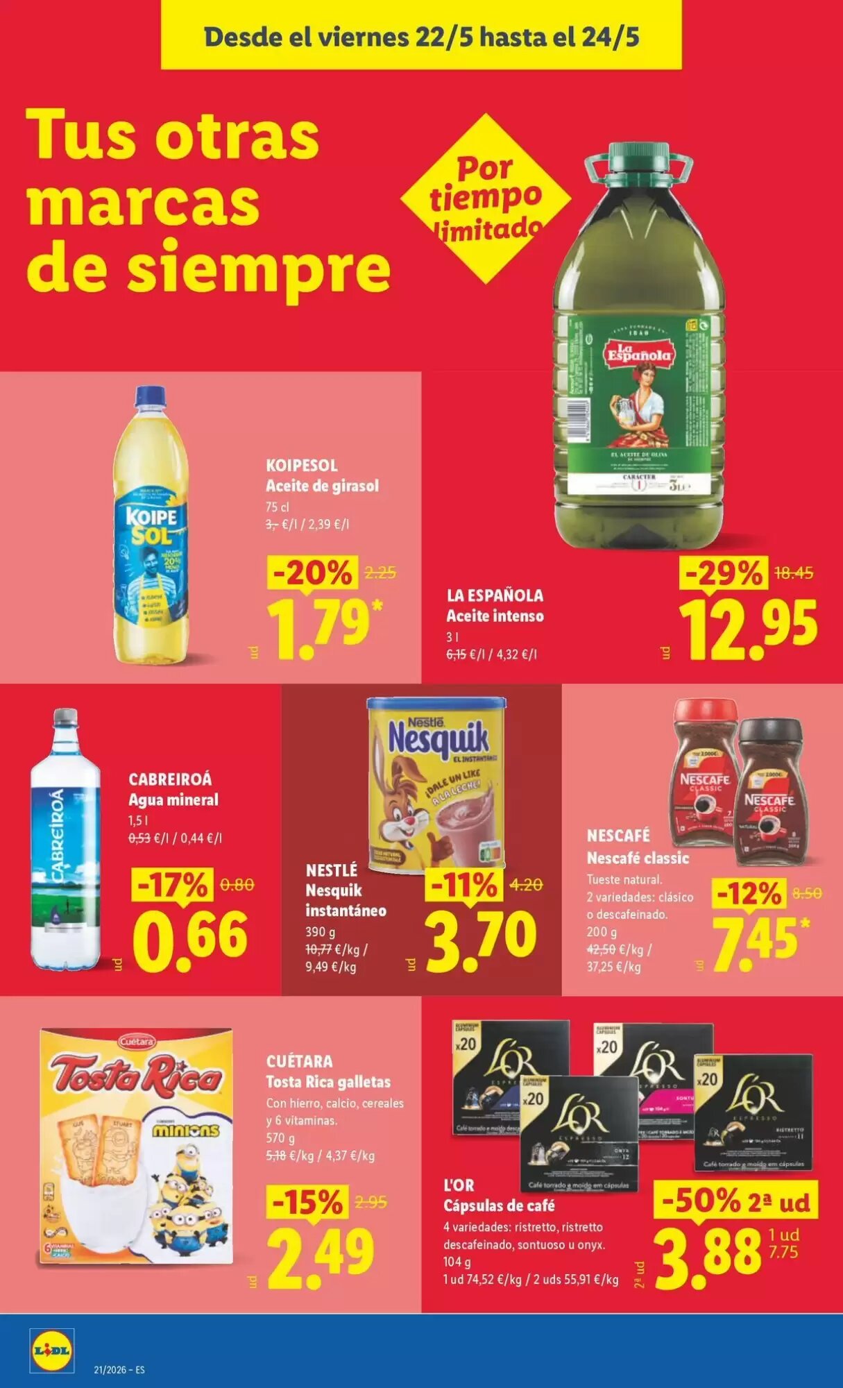 Folleto promocional de Lidl válido desde el 18/05/2026 - Página 44.
