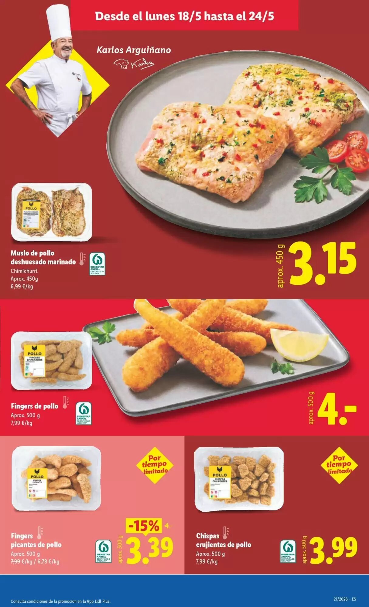 Folleto promocional de Lidl válido desde el 18/05/2026 - Página 5.