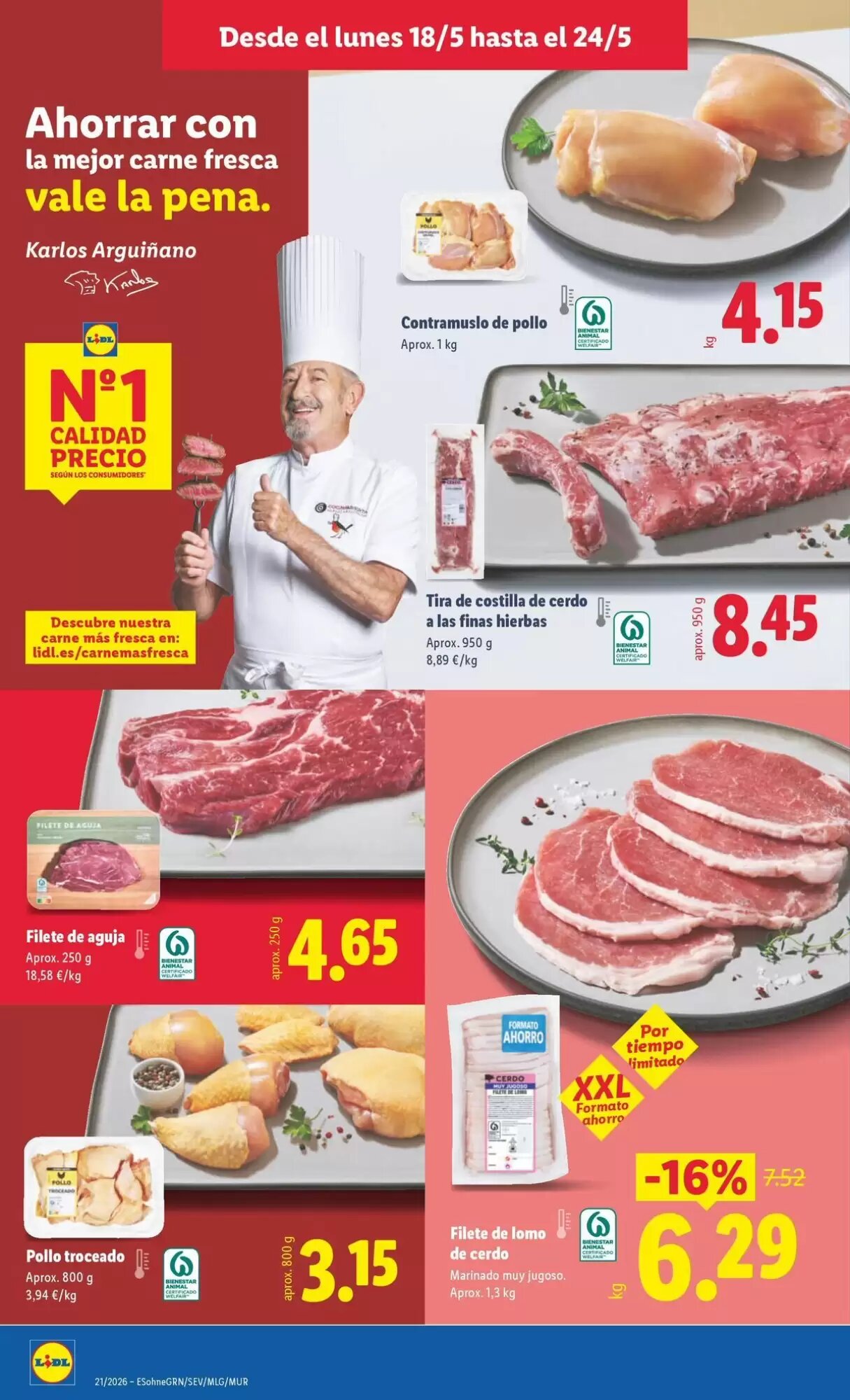 Folleto promocional de Lidl válido desde el 18/05/2026 - Página 6.
