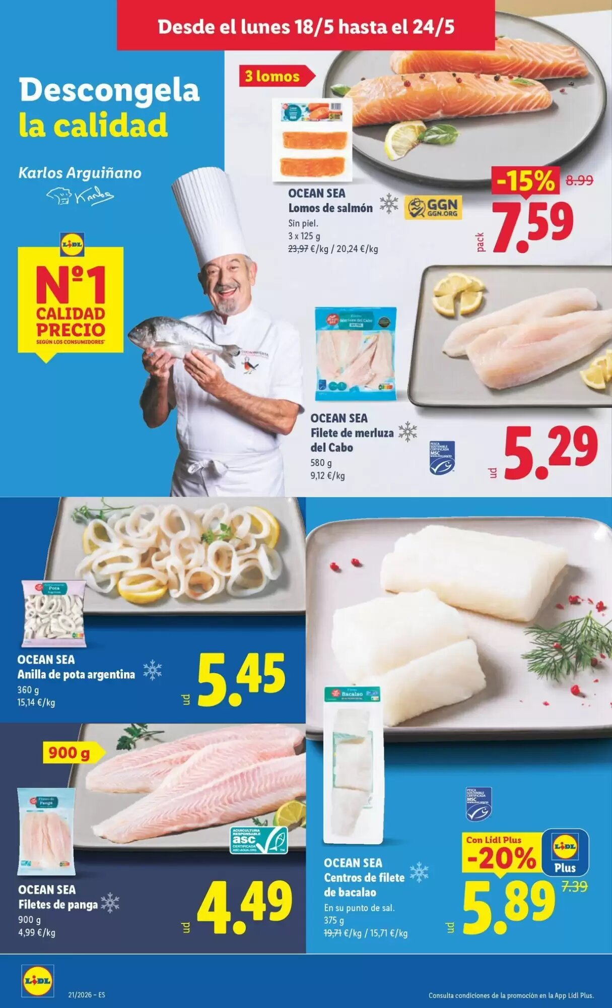 Folleto promocional de Lidl válido desde el 18/05/2026 - Página 8.