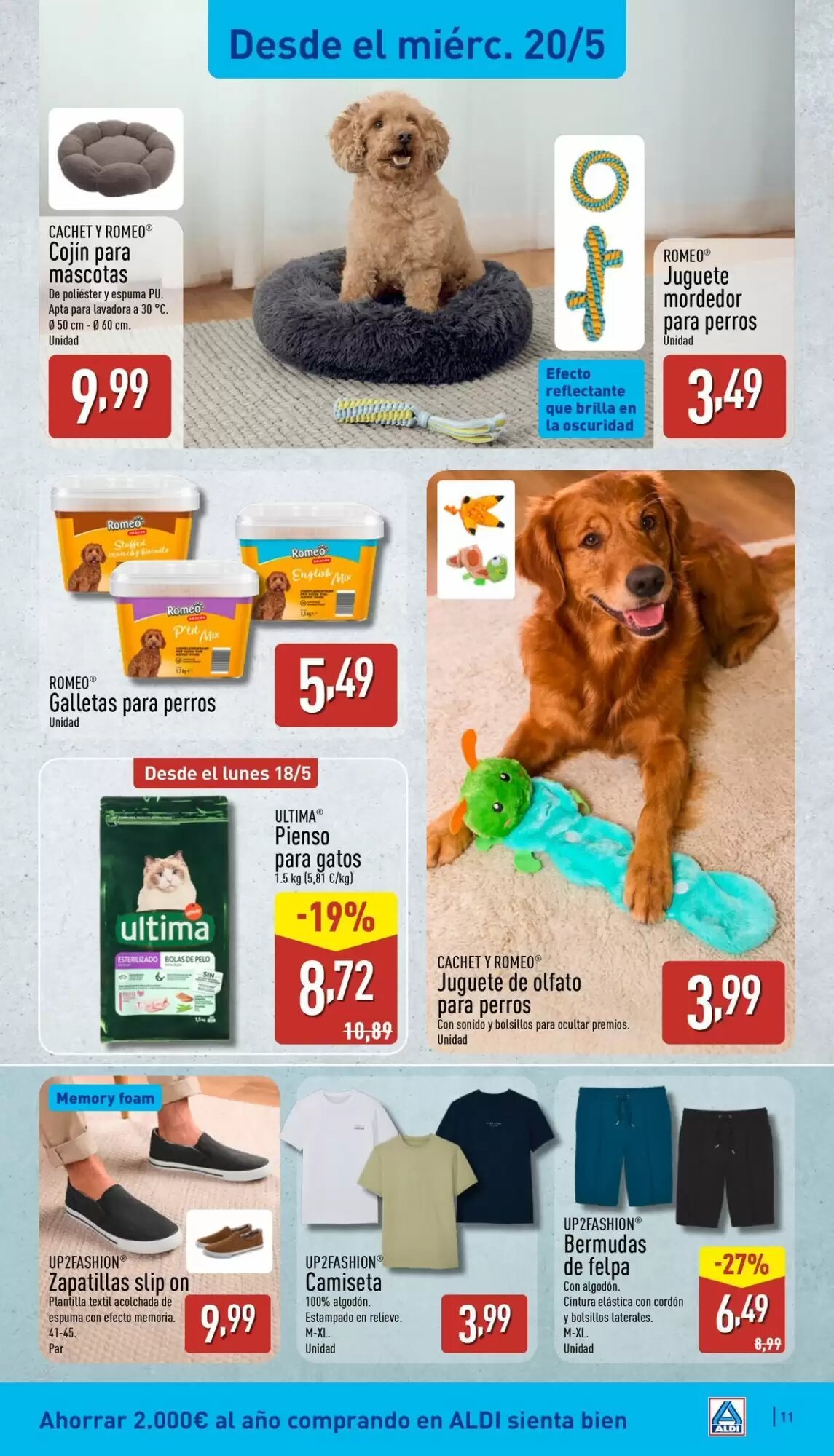 Folleto promocional de ALDI válido desde el 18/05/2026 - Página 11.