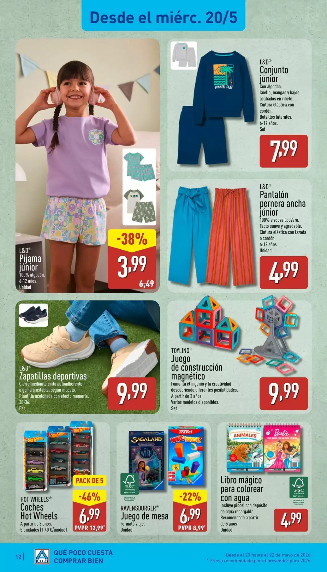 Folleto promocional de ALDI válido desde el 18/05/2026 - Página 12.