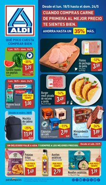 Folleto promocional de ALDI válido desde el 18/05/2026