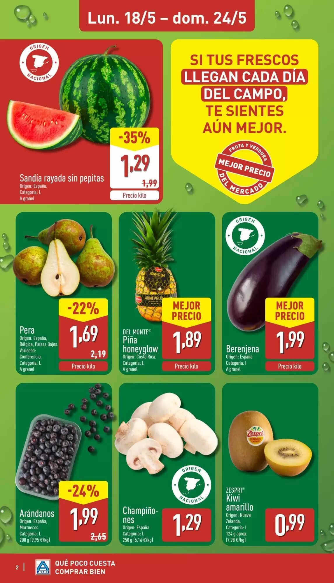 Folleto promocional de ALDI válido desde el 18/05/2026 - Página 2.