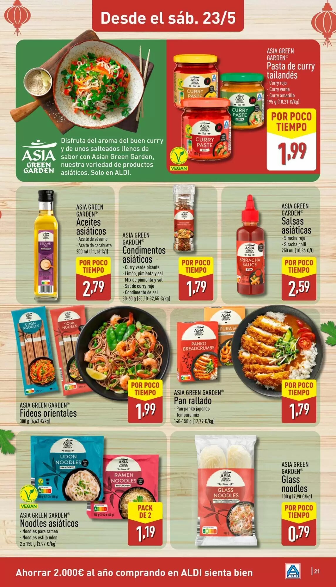 Folleto promocional de ALDI válido desde el 18/05/2026 - Página 21.