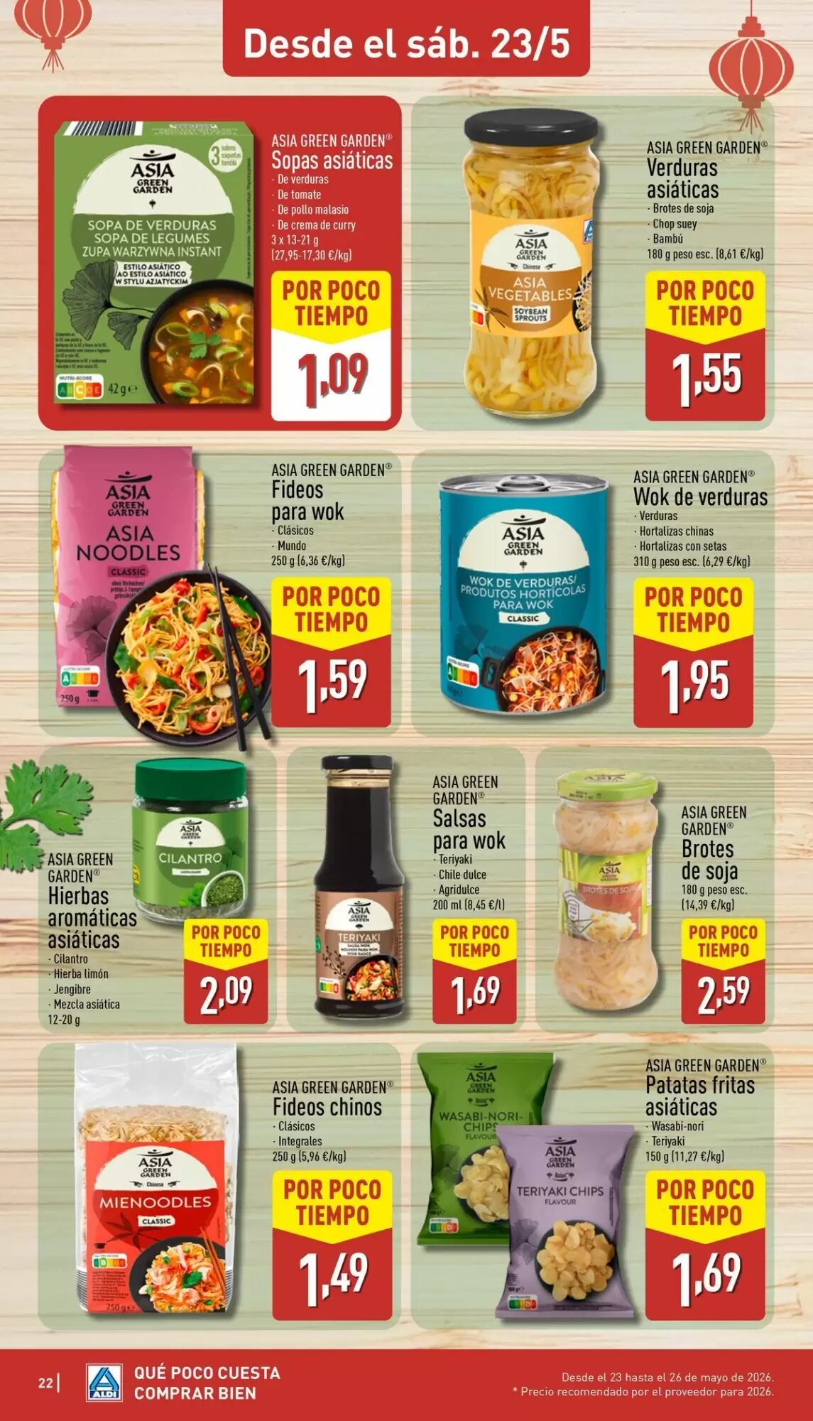 Folleto promocional de ALDI válido desde el 18/05/2026 - Página 22.