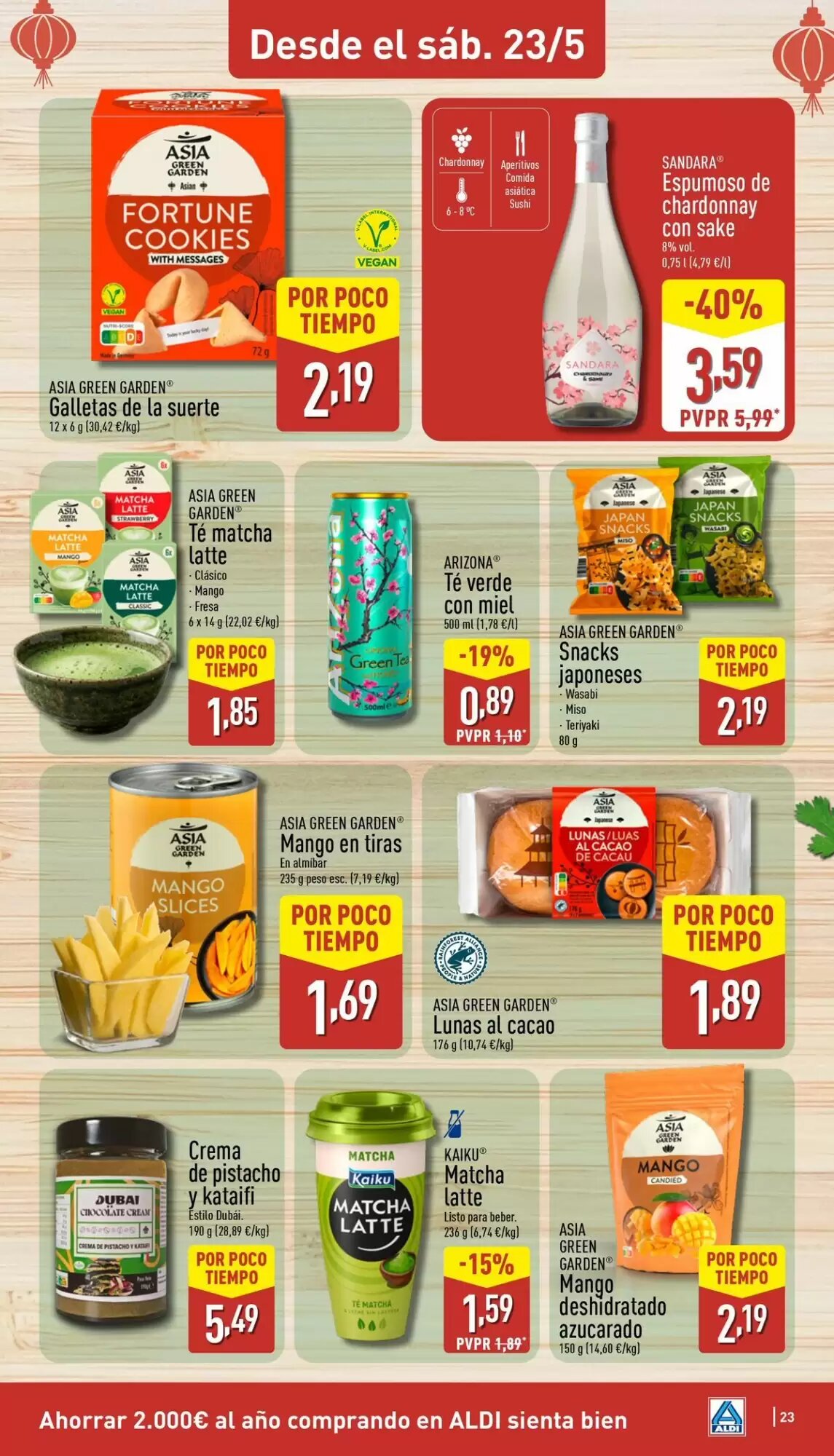 Folleto promocional de ALDI válido desde el 18/05/2026 - Página 23.