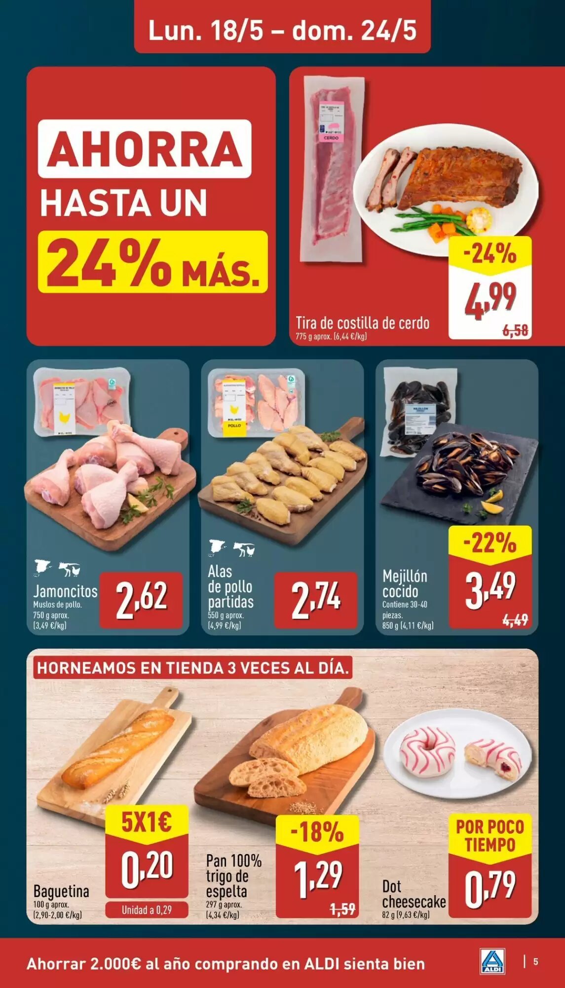 Folleto promocional de ALDI válido desde el 18/05/2026 - Página 5.
