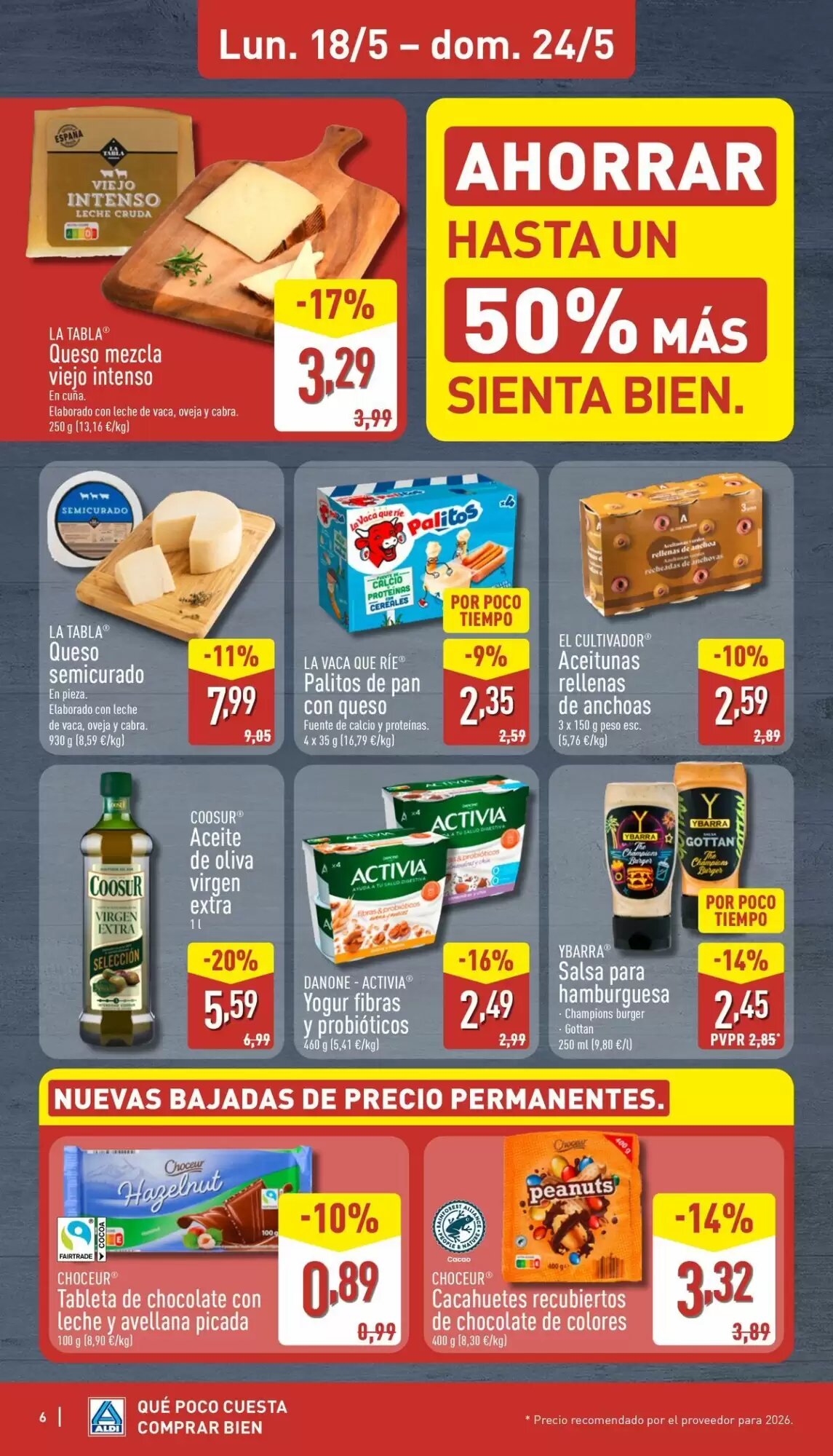 Folleto promocional de ALDI válido desde el 18/05/2026 - Página 6.