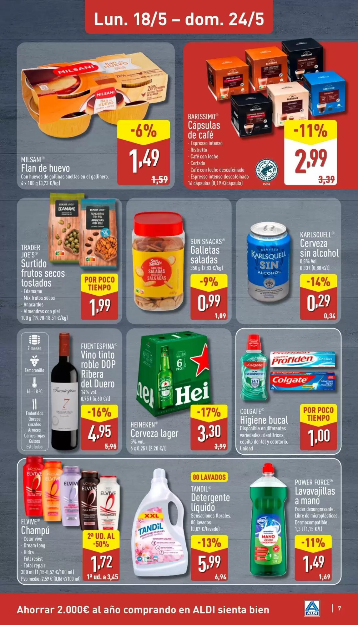Folleto promocional de ALDI válido desde el 18/05/2026 - Página 7.