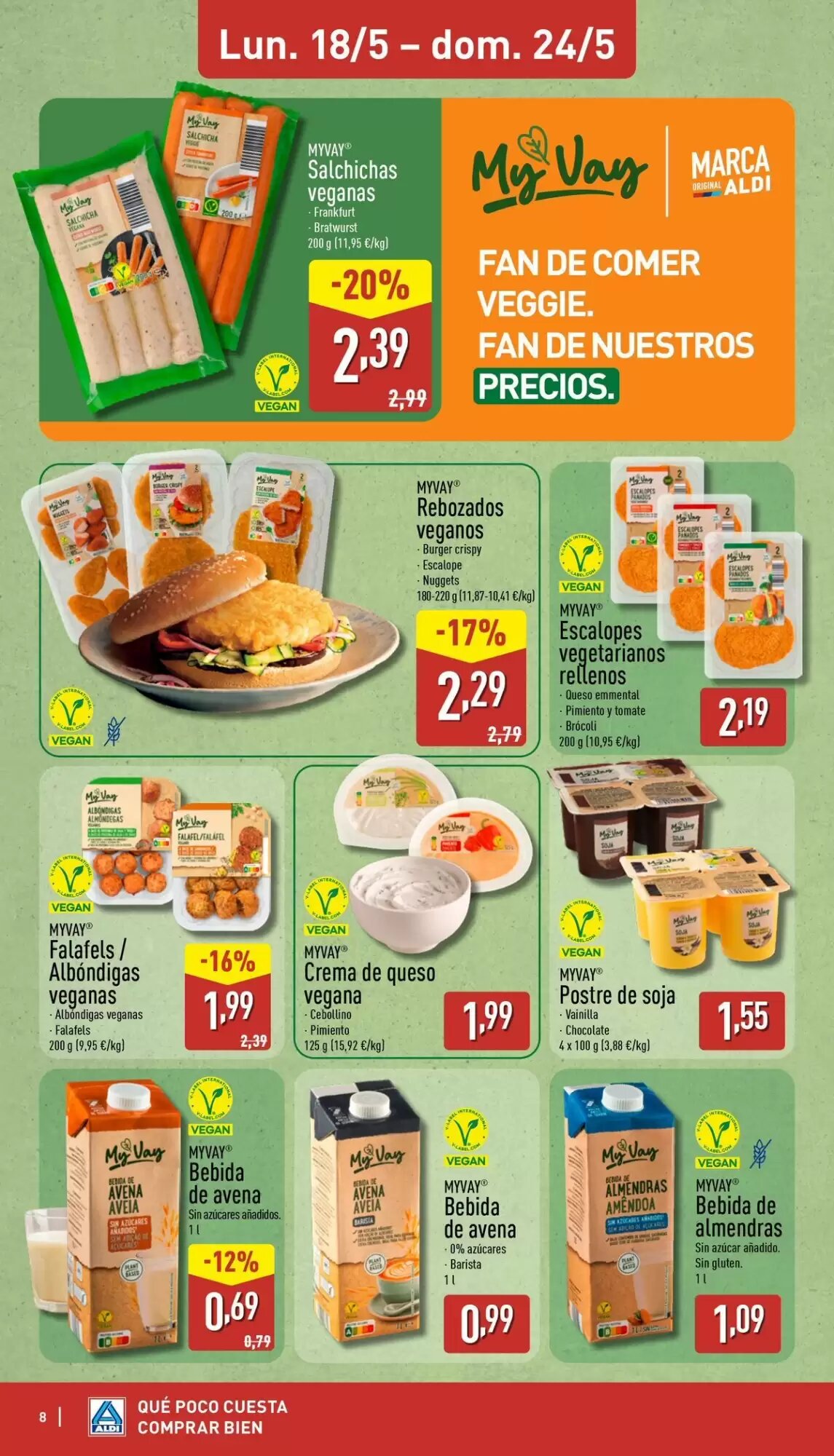 Folleto promocional de ALDI válido desde el 18/05/2026 - Página 8.
