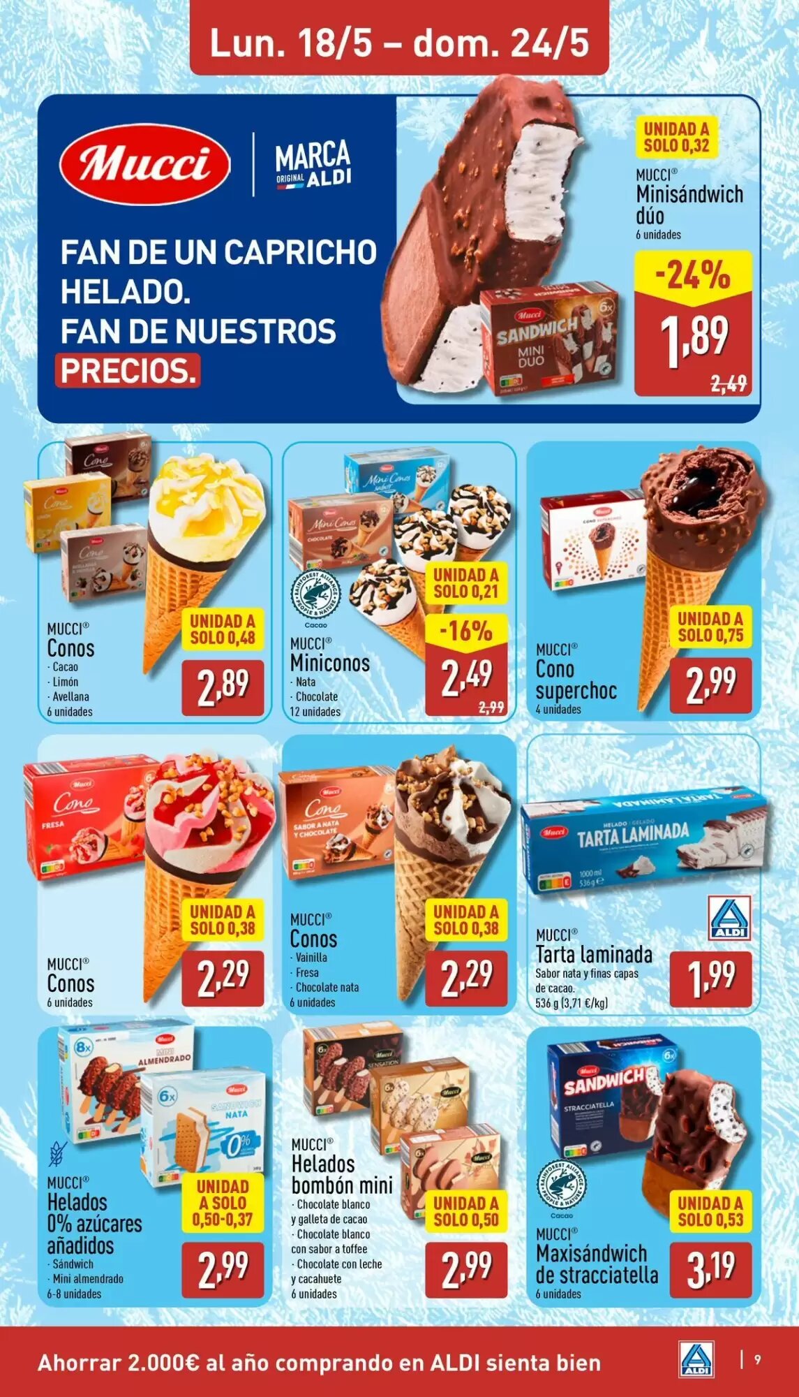 Folleto promocional de ALDI válido desde el 18/05/2026 - Página 9.