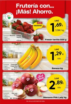Folleto promocional de FROIZ válido desde el 18/05/2026