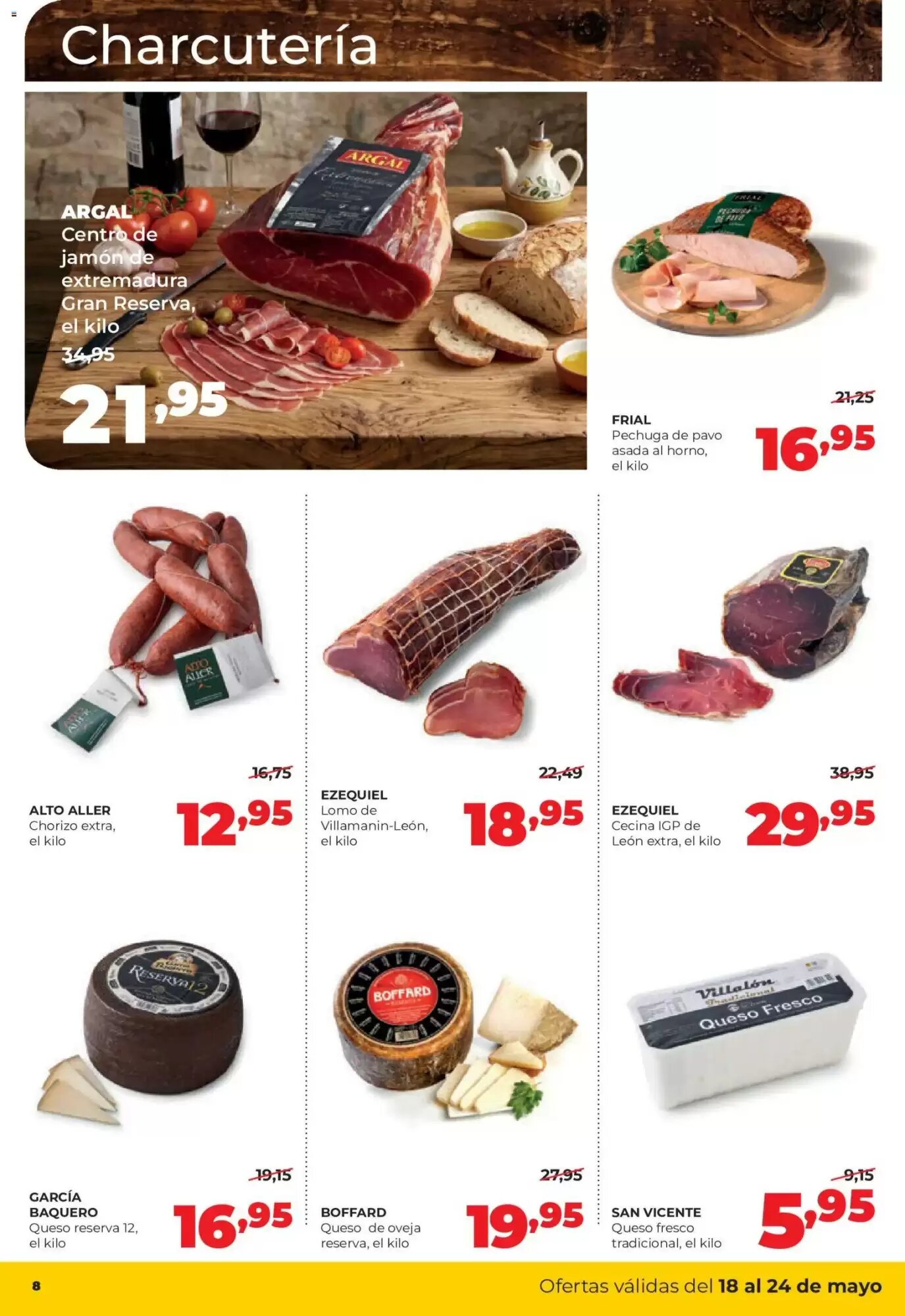 Folleto promocional de Alimerka válido desde el 18/05/2026 - Página 8.