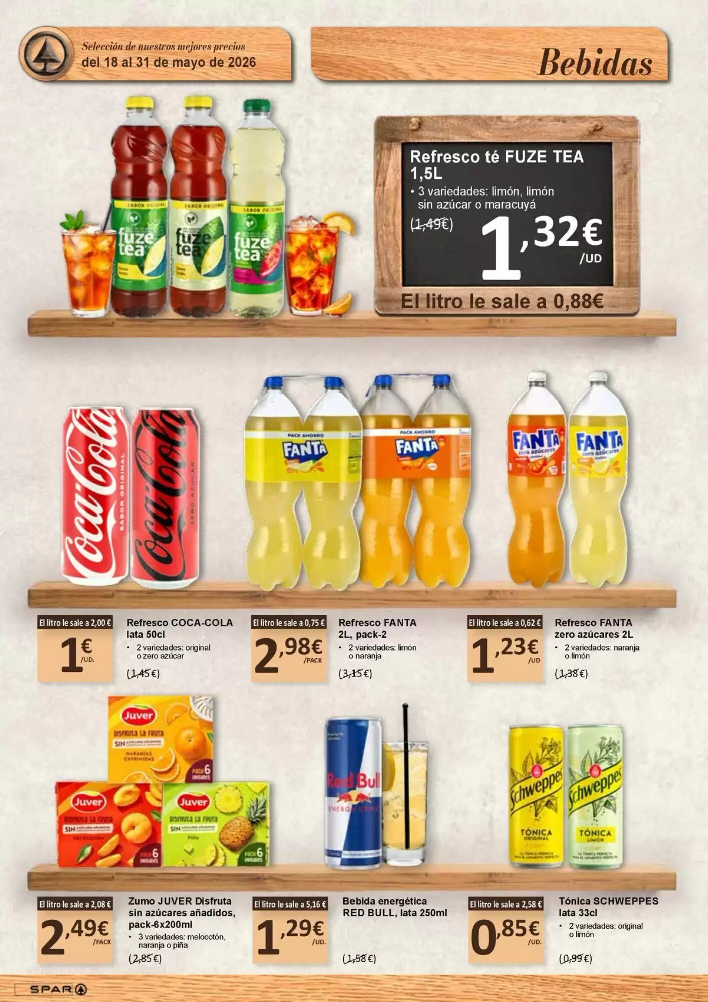Folleto promocional de Spar válido desde el 18/05/2026 - Página 4.
