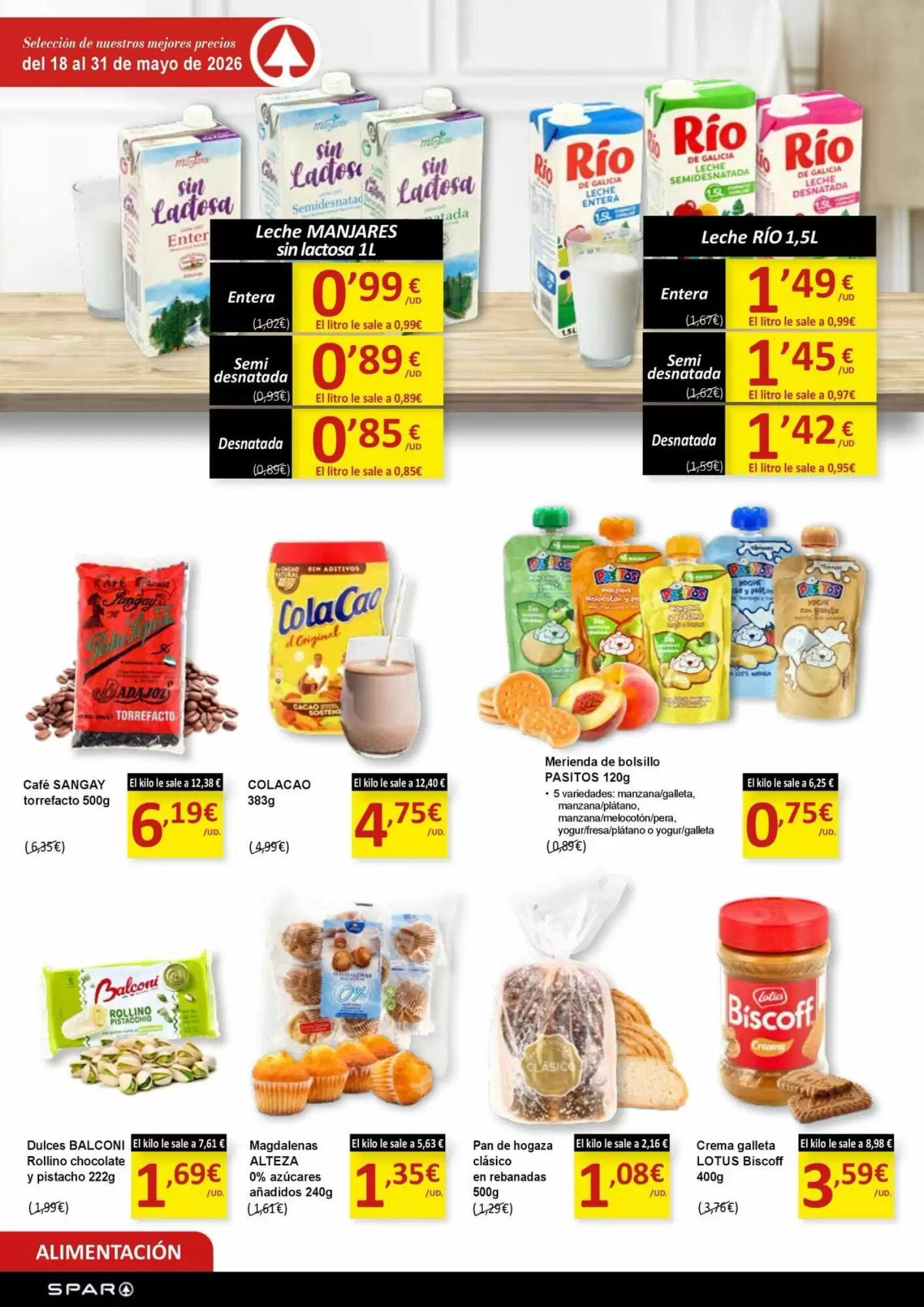 Folleto promocional de Spar válido desde el 18/05/2026 - Página 6.