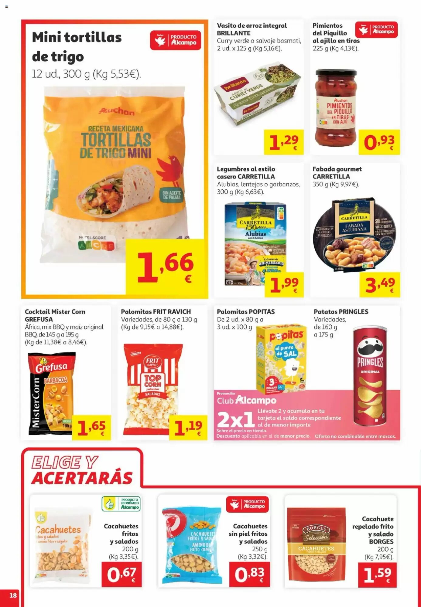 Folleto promocional de Alcampo válido desde el 19/05/2026 - Página 18.