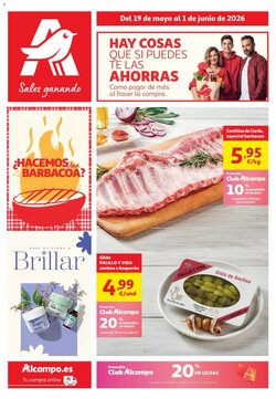 Folleto promocional de Alcampo válido desde el 19/05/2026