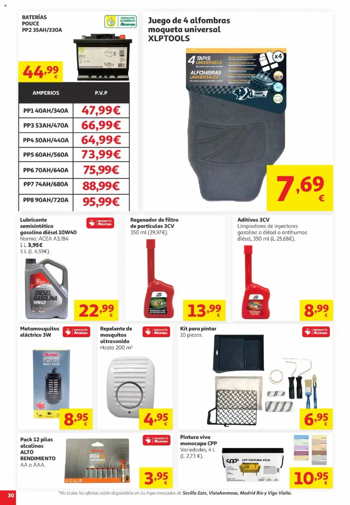 Folleto promocional de Alcampo válido desde el 19/05/2026 - Página 30.
