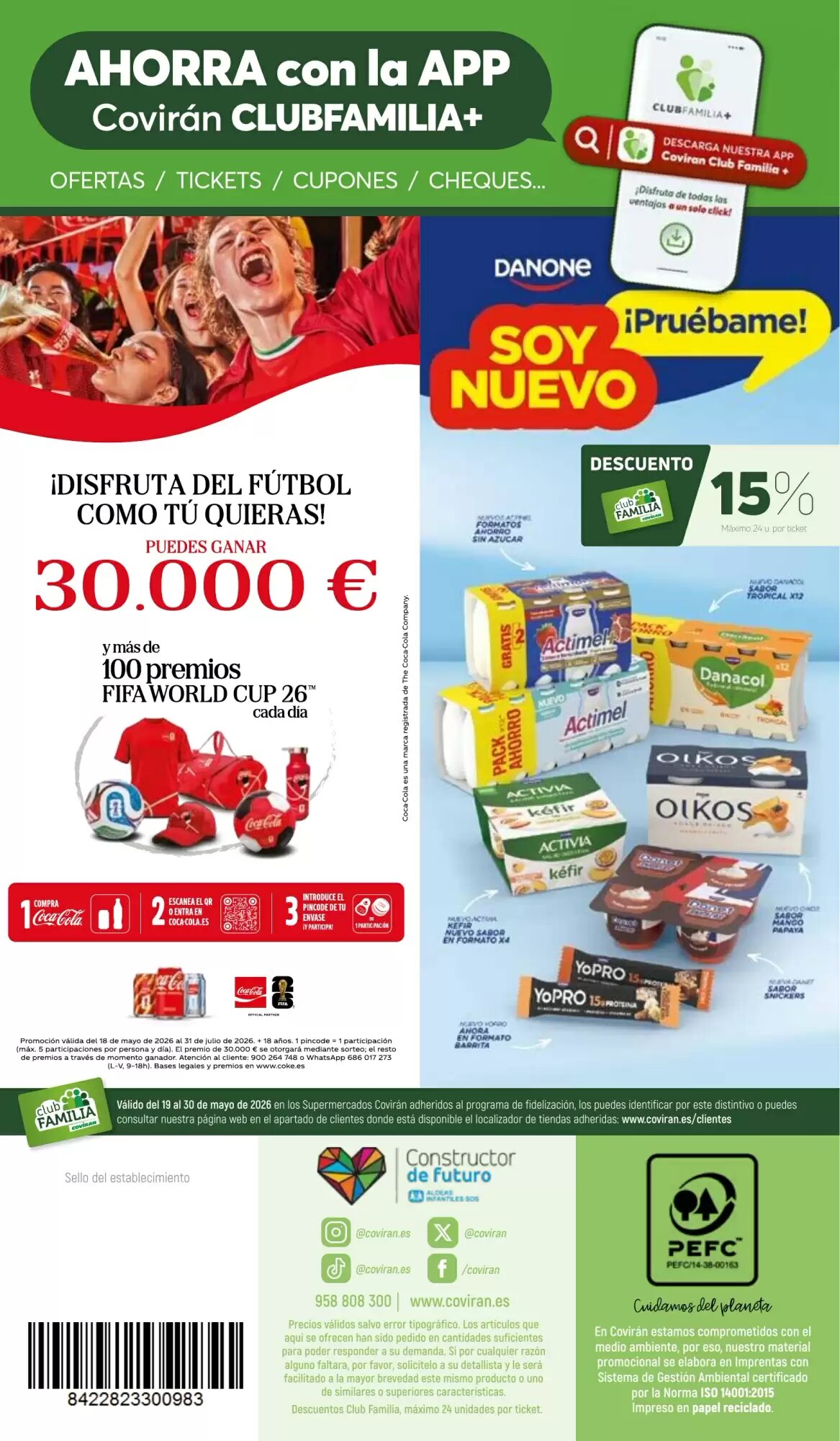 Folleto promocional de Coviran válido desde el 19/05/2026 - Página 16.