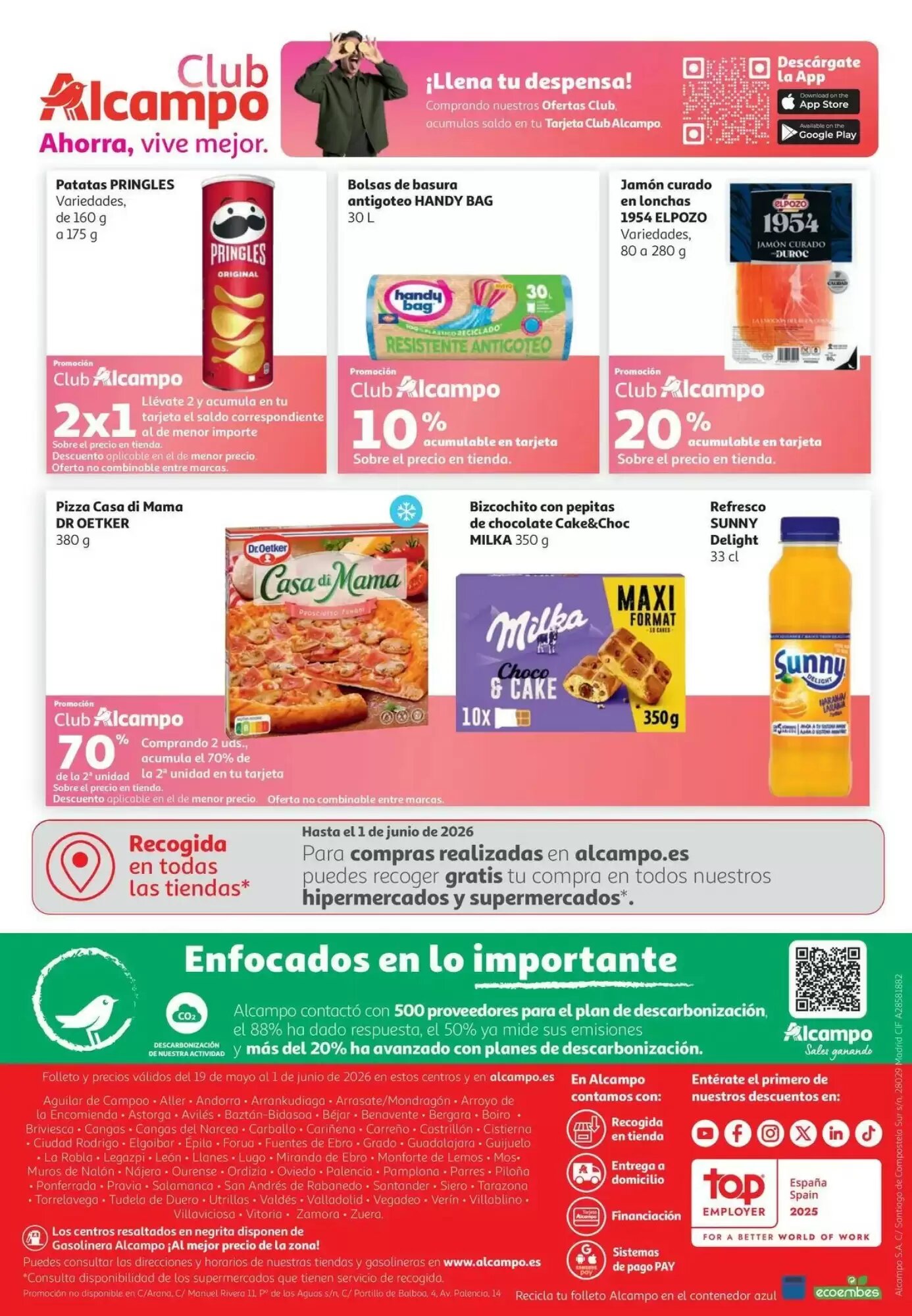 Folleto promocional de Alcampo válido desde el 19/05/2026 - Página 8.