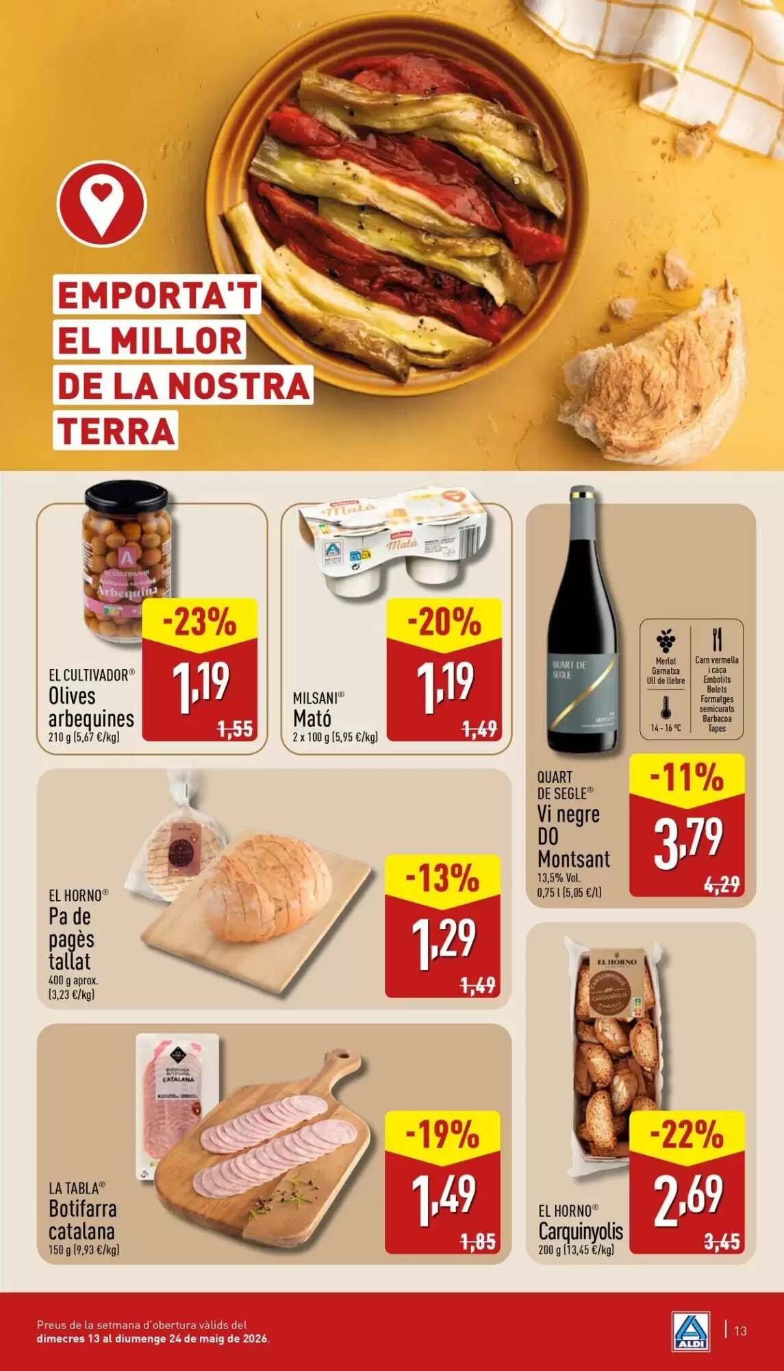 Folleto promocional de ALDI válido desde el 20/05/2026 - Página 13.