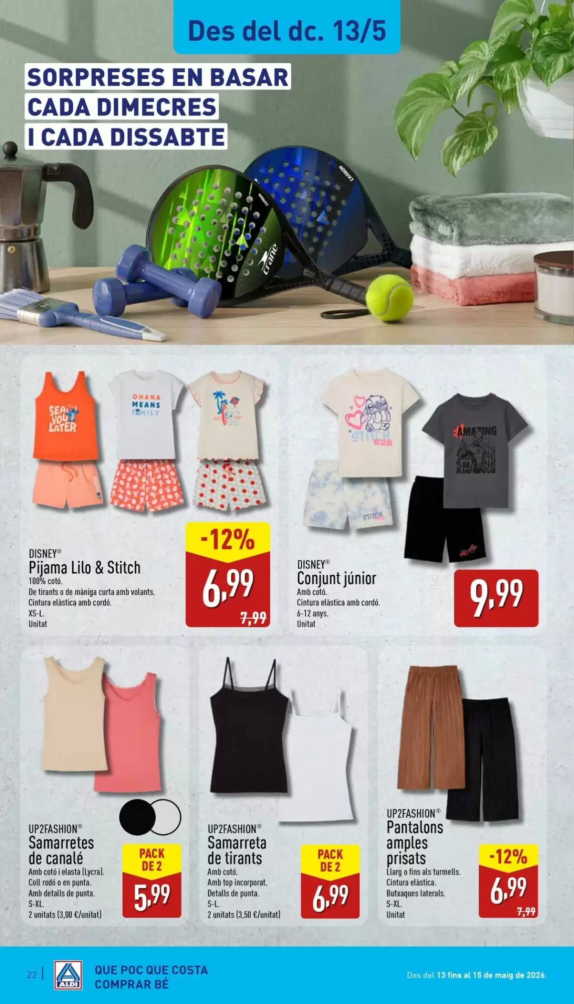 Folleto promocional de ALDI válido desde el 20/05/2026 - Página 22.