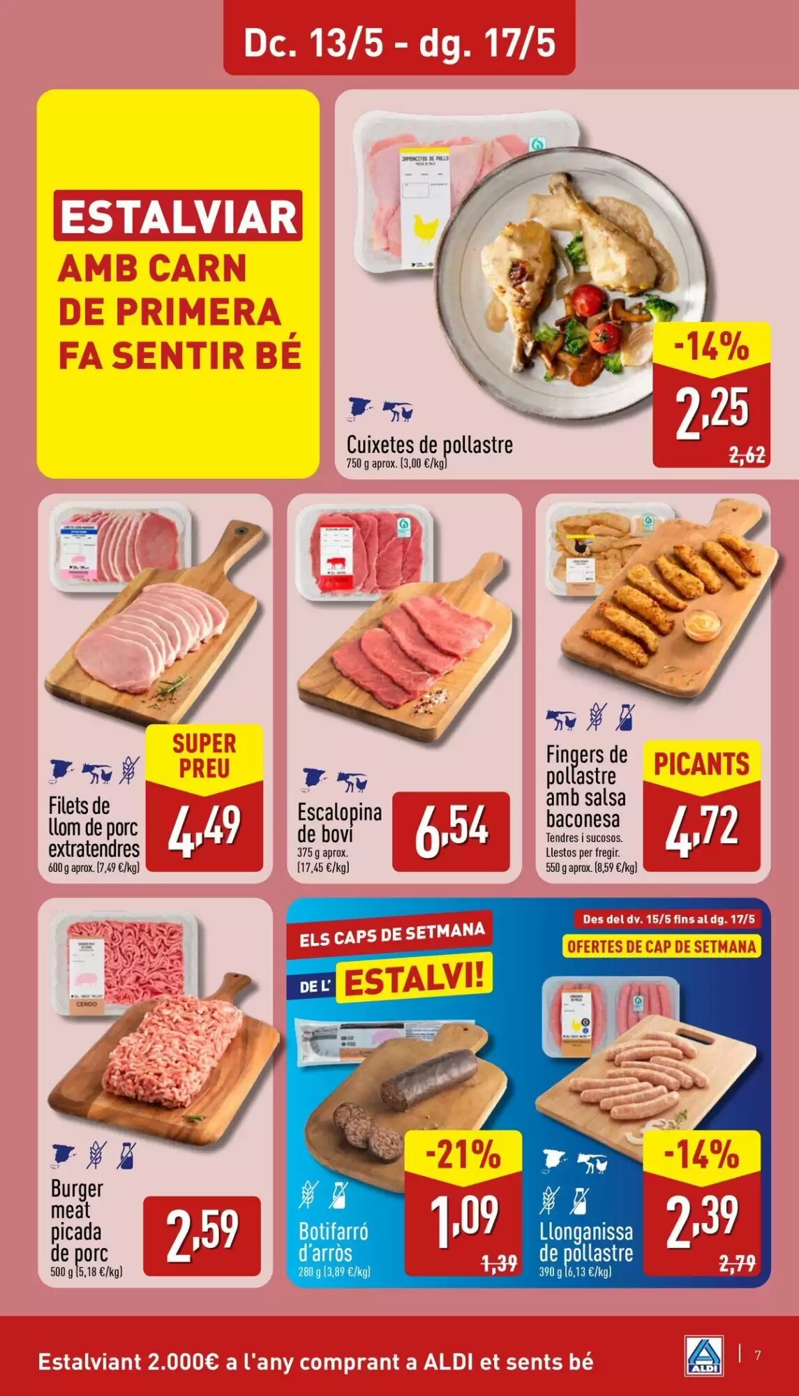 Folleto promocional de ALDI válido desde el 20/05/2026 - Página 7.