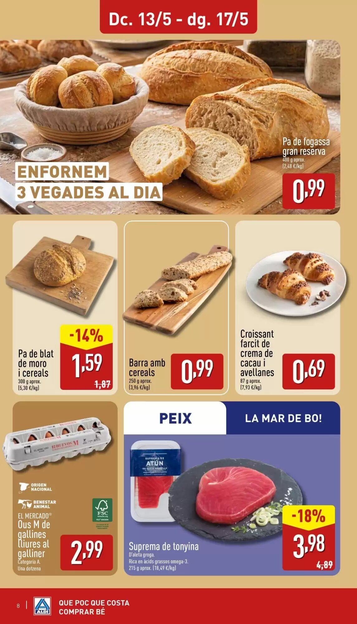 Folleto promocional de ALDI válido desde el 20/05/2026 - Página 8.