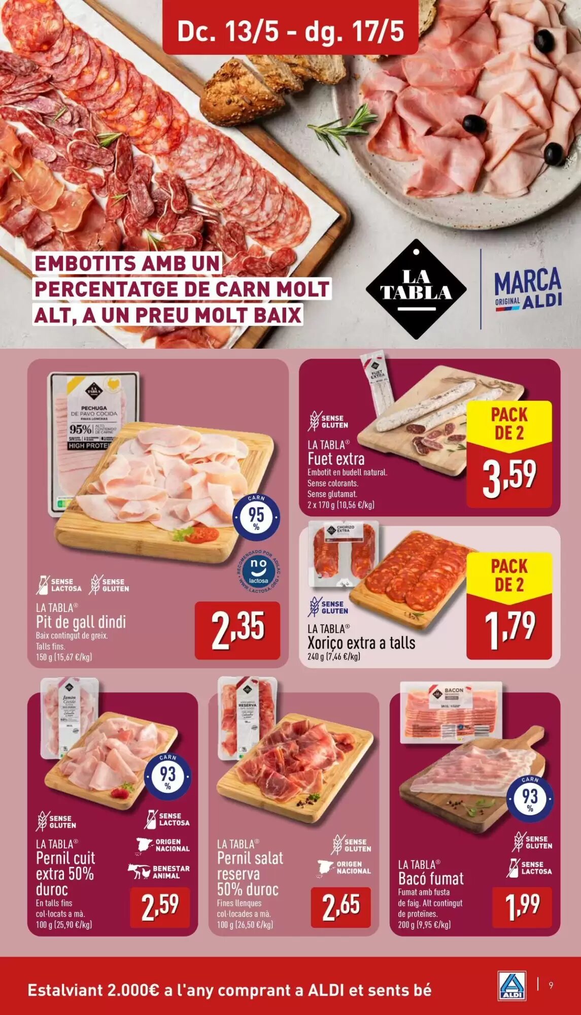 Folleto promocional de ALDI válido desde el 20/05/2026 - Página 9.