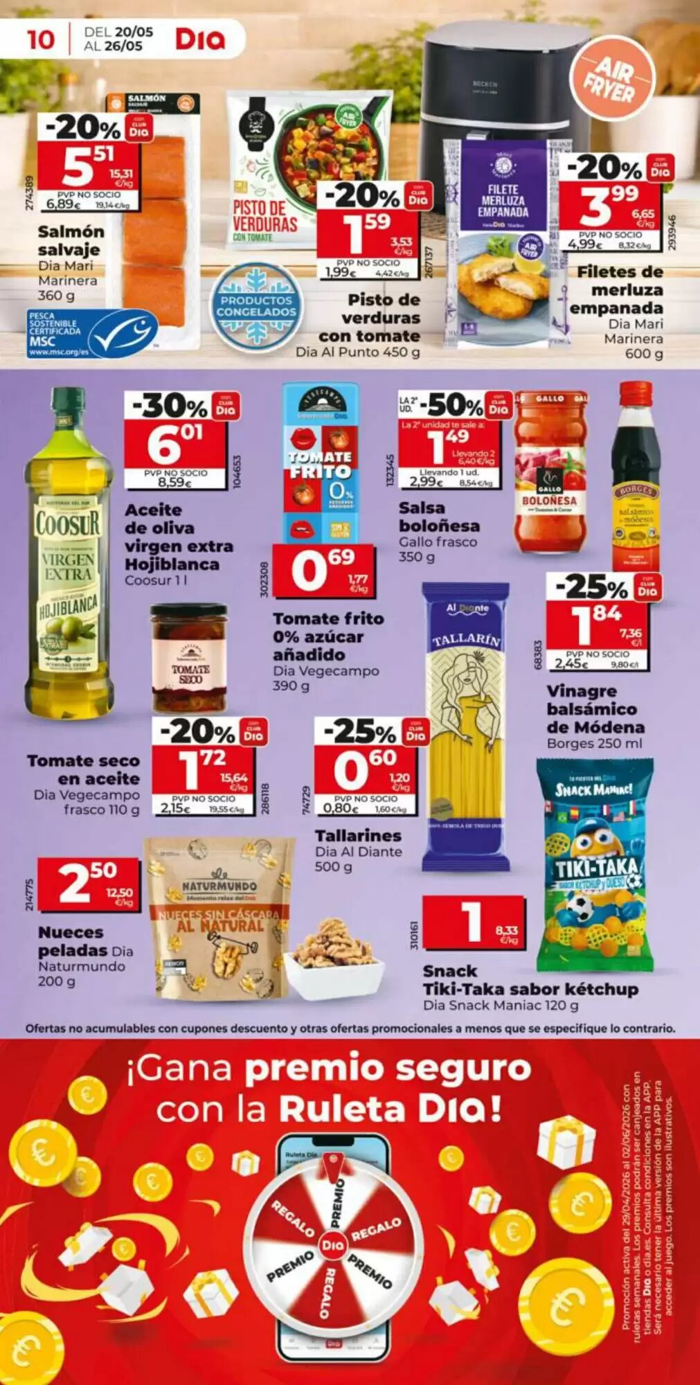 Folleto promocional de Dia válido desde el 20/05/2026 - Página 10.