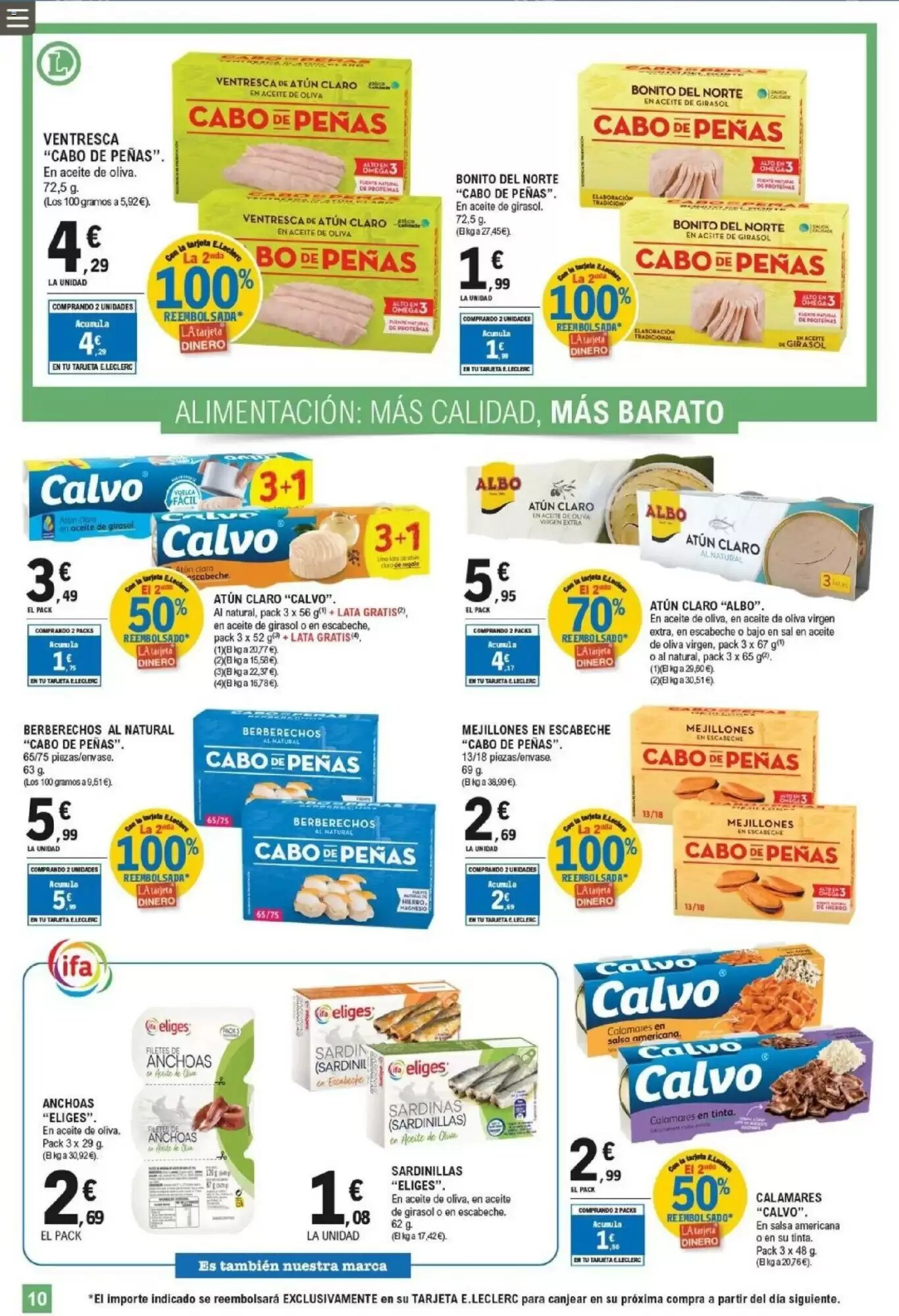 Folleto promocional de E.Leclerc válido desde el 20/05/2026 - Página 10.