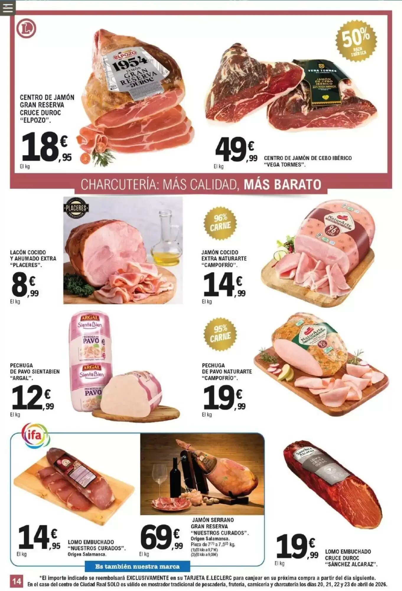 Folleto promocional de E.Leclerc válido desde el 20/05/2026 - Página 14.