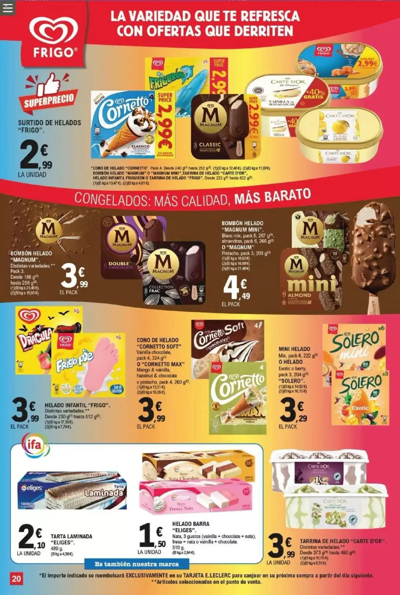 Folleto promocional de E.Leclerc válido desde el 20/05/2026 - Página 20.