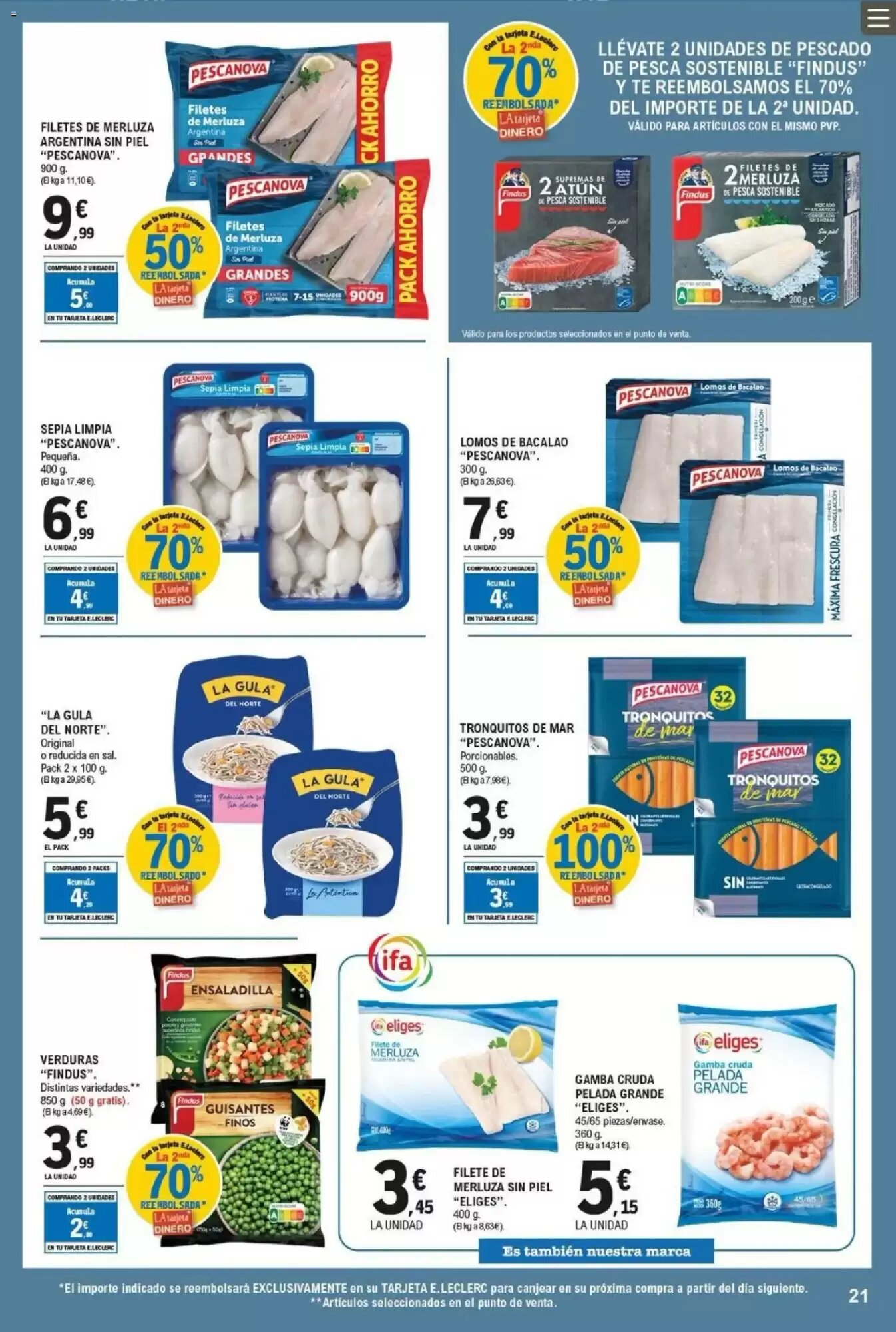 Folleto promocional de E.Leclerc válido desde el 20/05/2026 - Página 21.