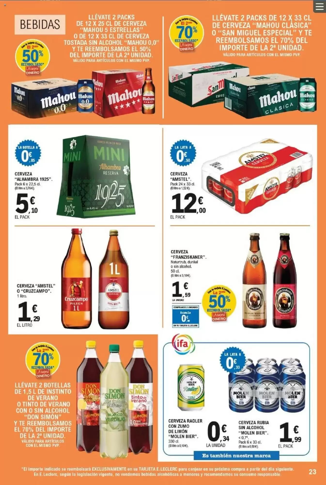 Folleto promocional de E.Leclerc válido desde el 20/05/2026 - Página 23.