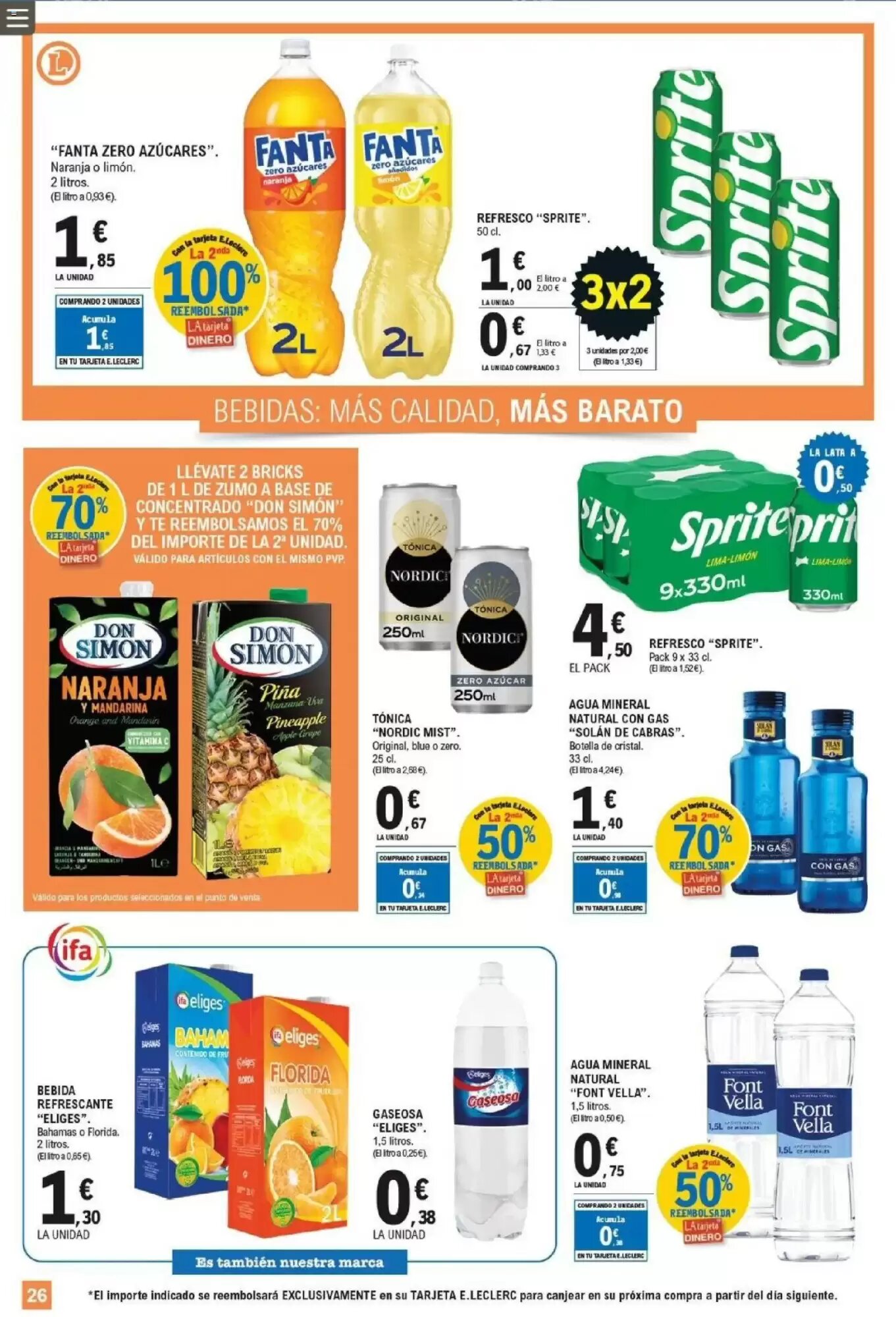 Folleto promocional de E.Leclerc válido desde el 20/05/2026 - Página 26.