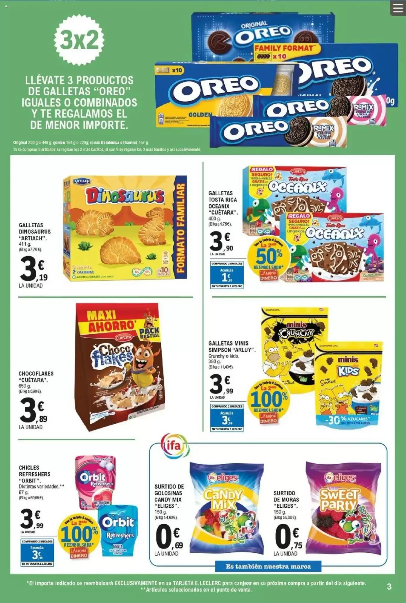Folleto promocional de E.Leclerc válido desde el 20/05/2026 - Página 3.