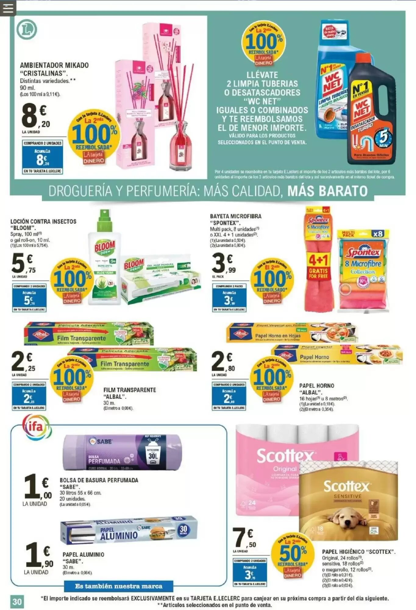 Folleto promocional de E.Leclerc válido desde el 20/05/2026 - Página 30.