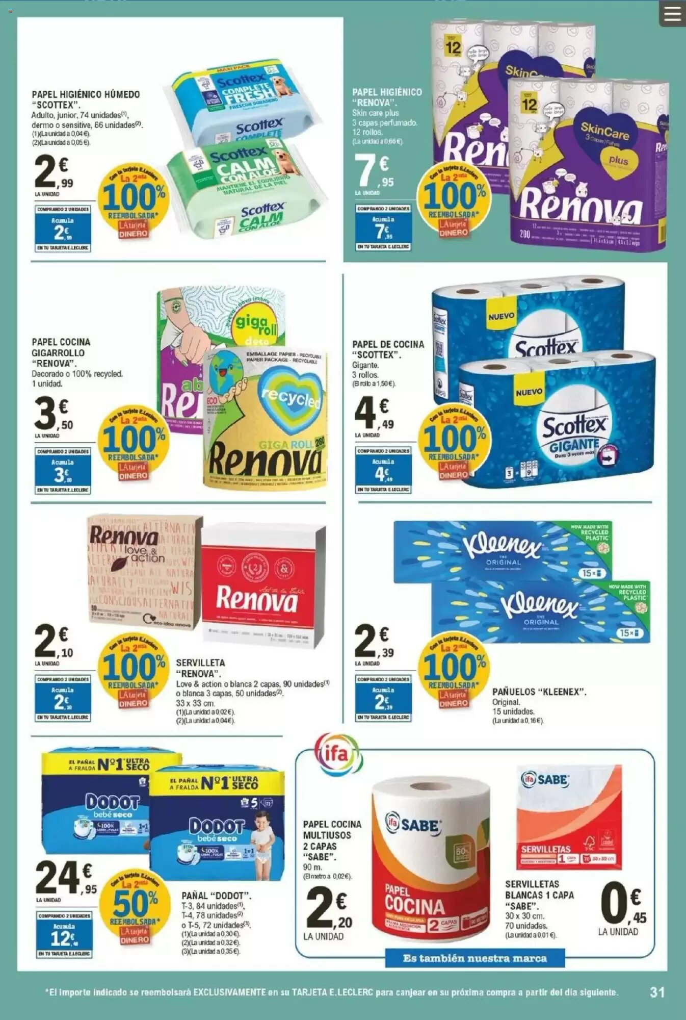 Folleto promocional de E.Leclerc válido desde el 20/05/2026 - Página 31.