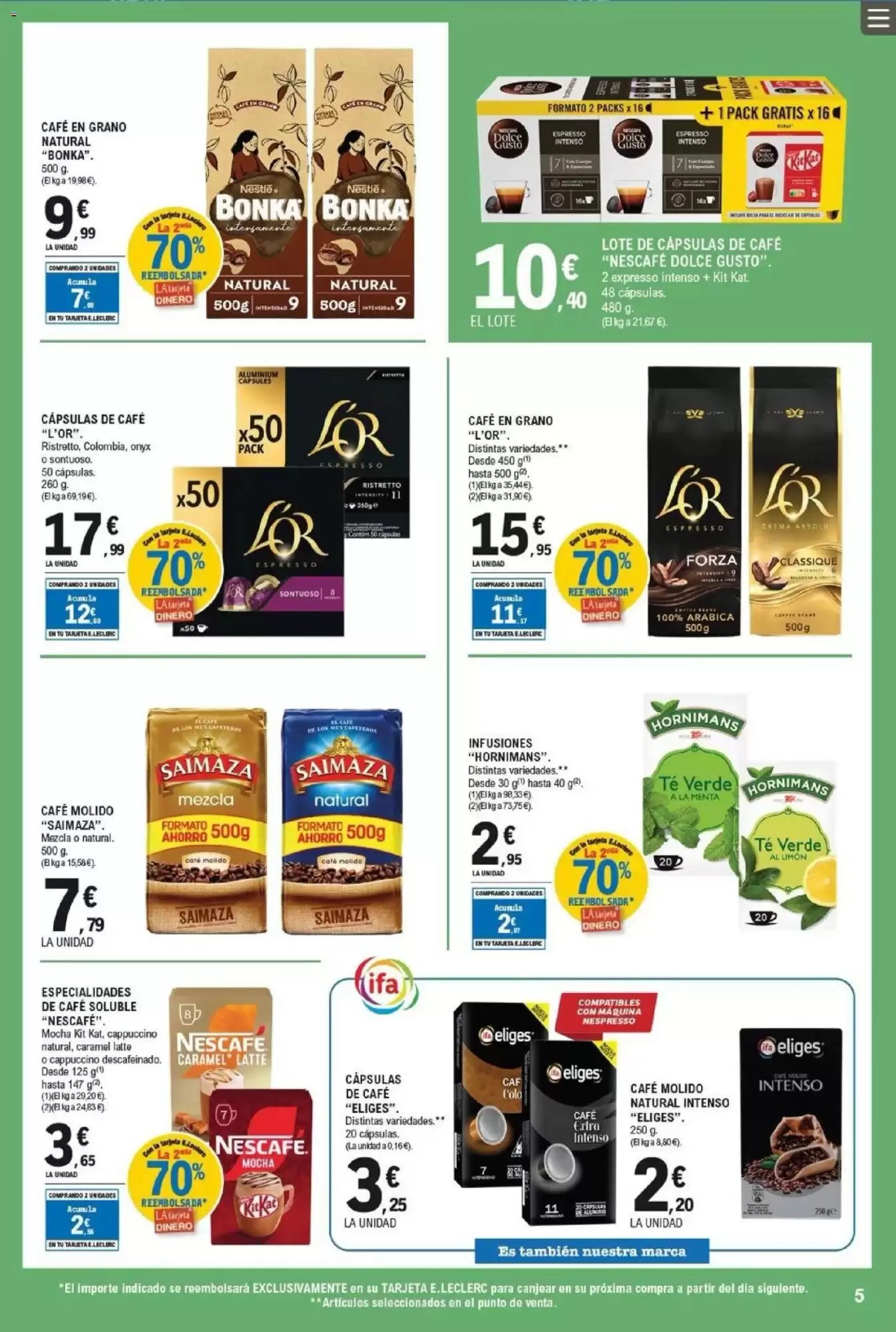 Folleto promocional de E.Leclerc válido desde el 20/05/2026 - Página 5.