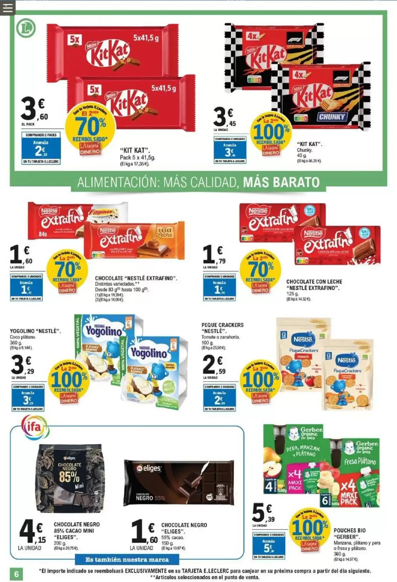 Folleto promocional de E.Leclerc válido desde el 20/05/2026 - Página 6.