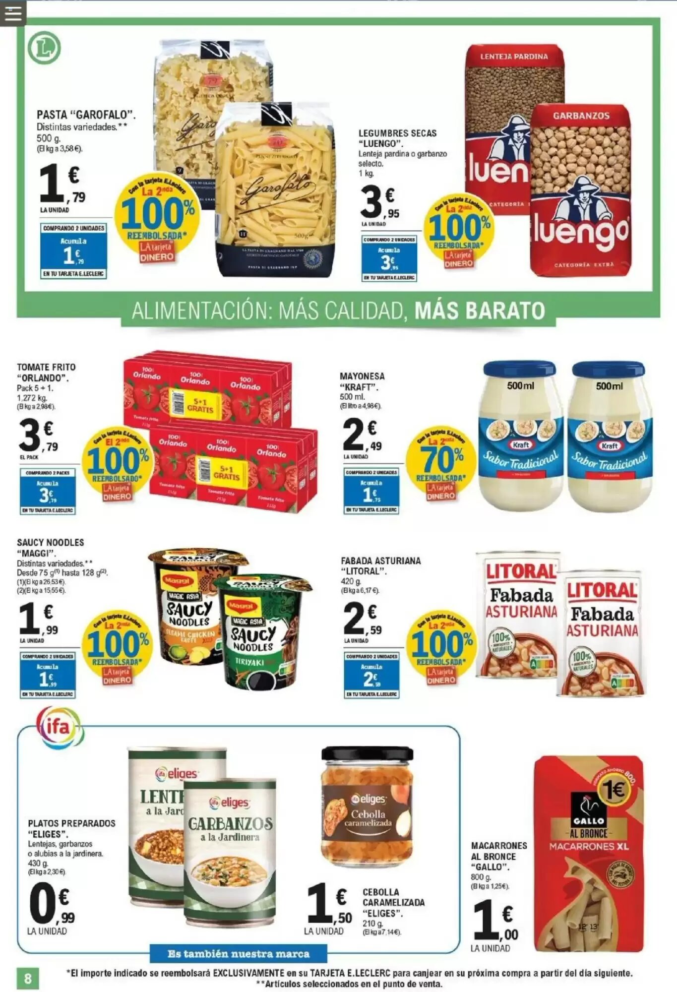 Folleto promocional de E.Leclerc válido desde el 20/05/2026 - Página 8.