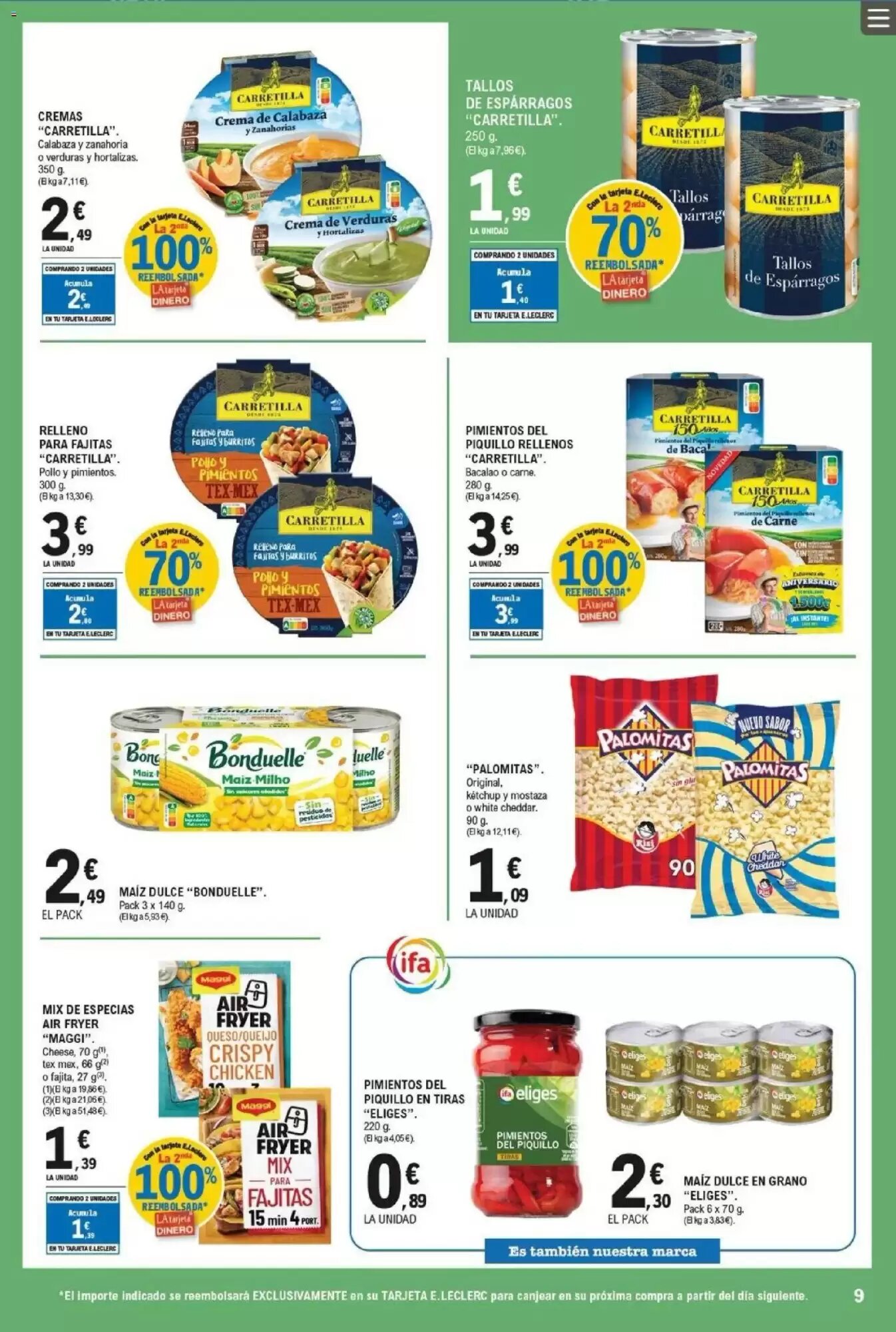 Folleto promocional de E.Leclerc válido desde el 20/05/2026 - Página 9.