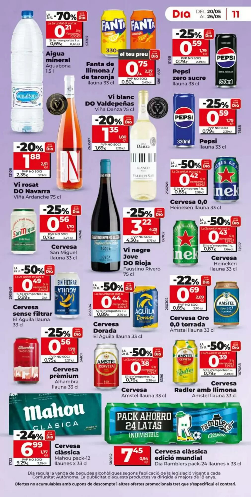 Folleto promocional de Dia válido desde el 20/05/2026 - Página 11.