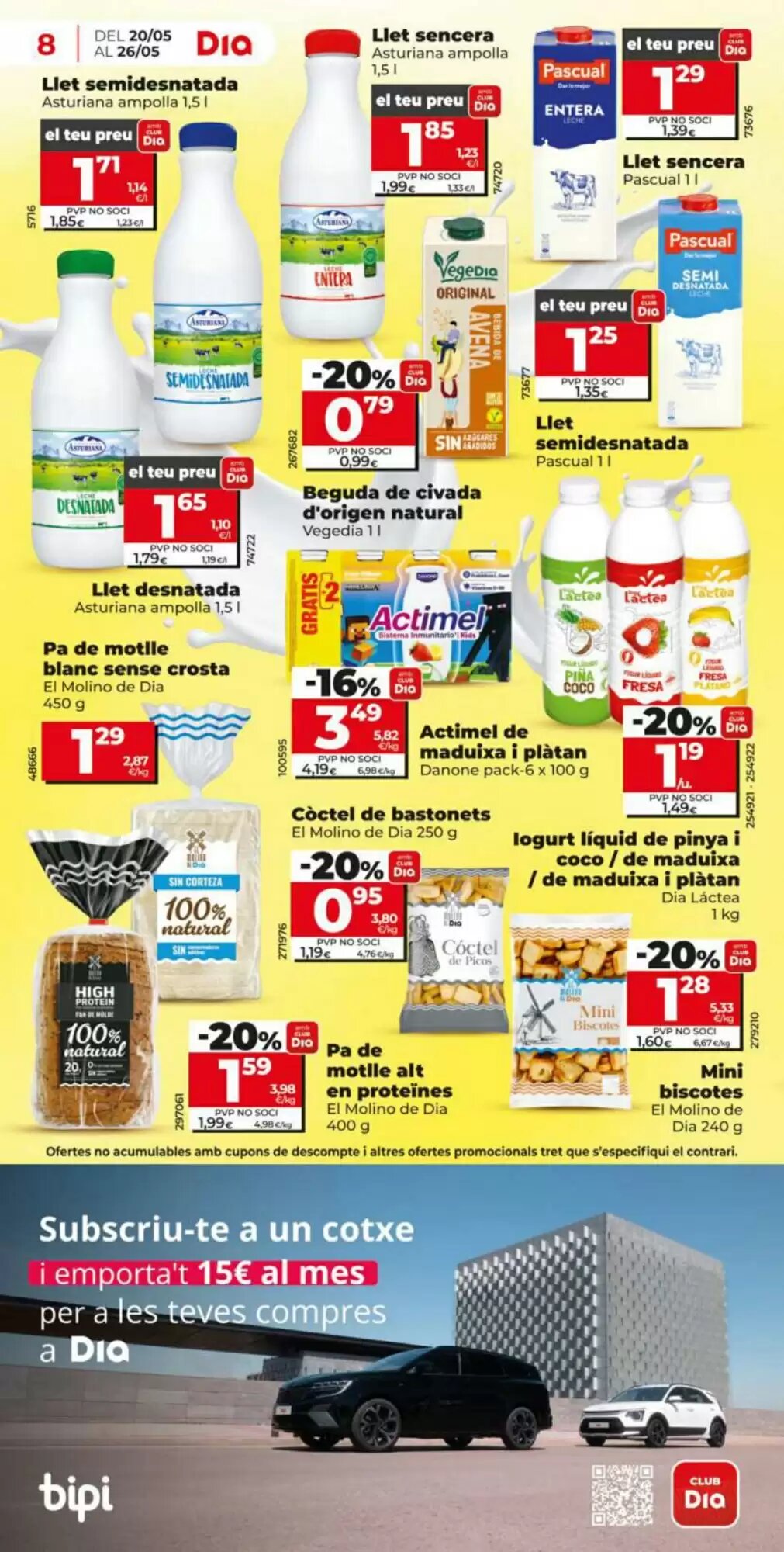 Folleto promocional de Dia válido desde el 20/05/2026 - Página 8.