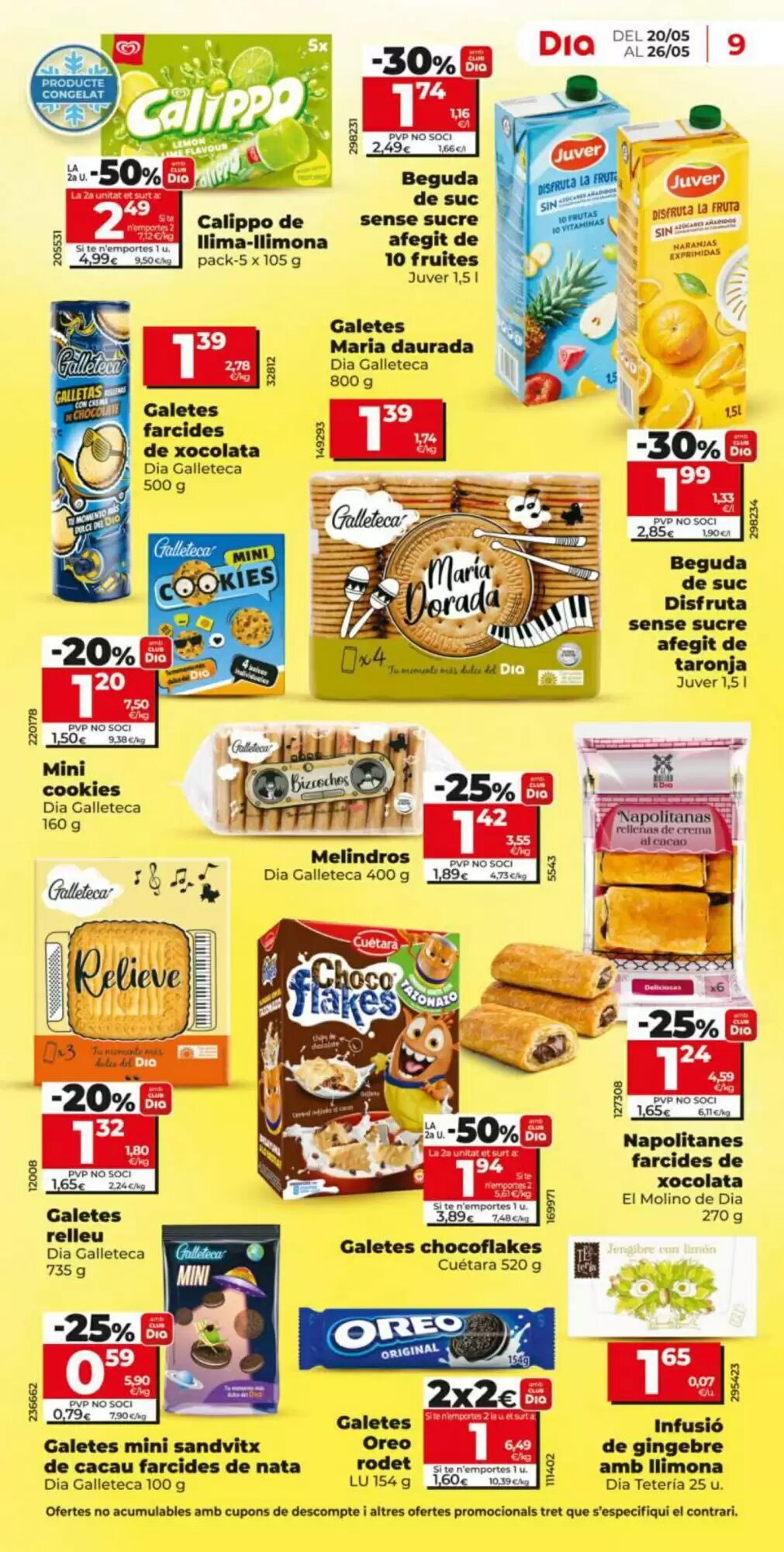 Folleto promocional de Dia válido desde el 20/05/2026 - Página 9.